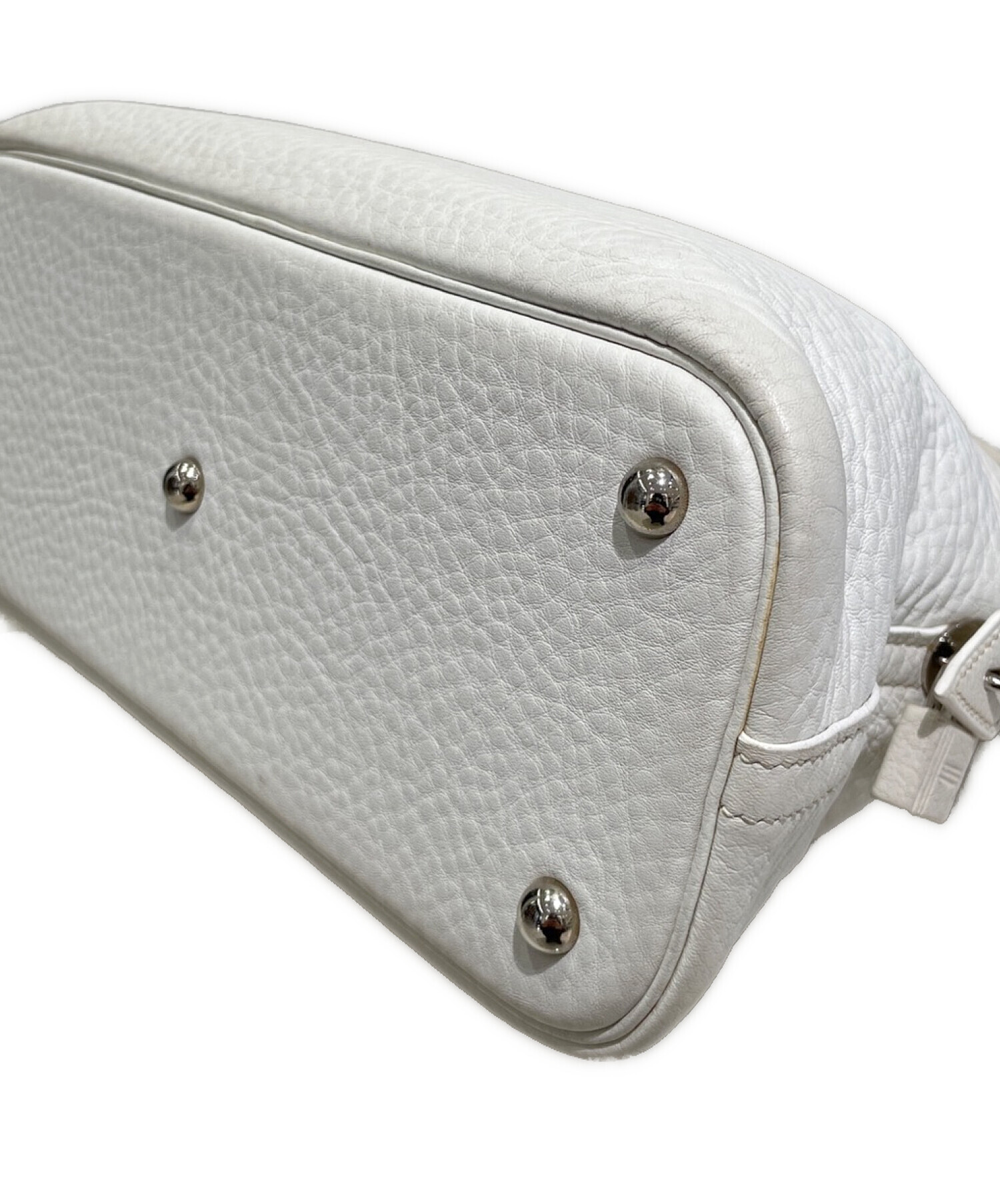 中古・古着通販】HERMES (エルメス) ボリード31 ホワイト サイズ:31 