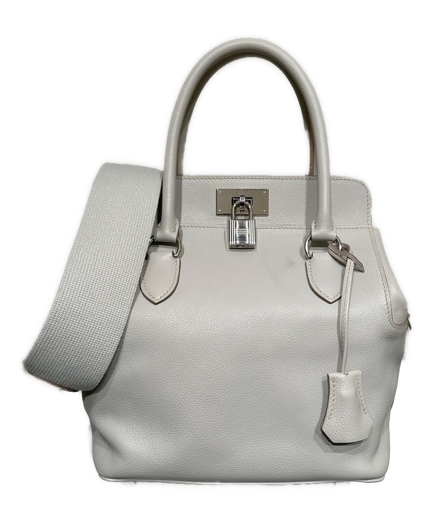 中古・古着通販】HERMES (エルメス) ツールボックス20 ブルーグラシエ