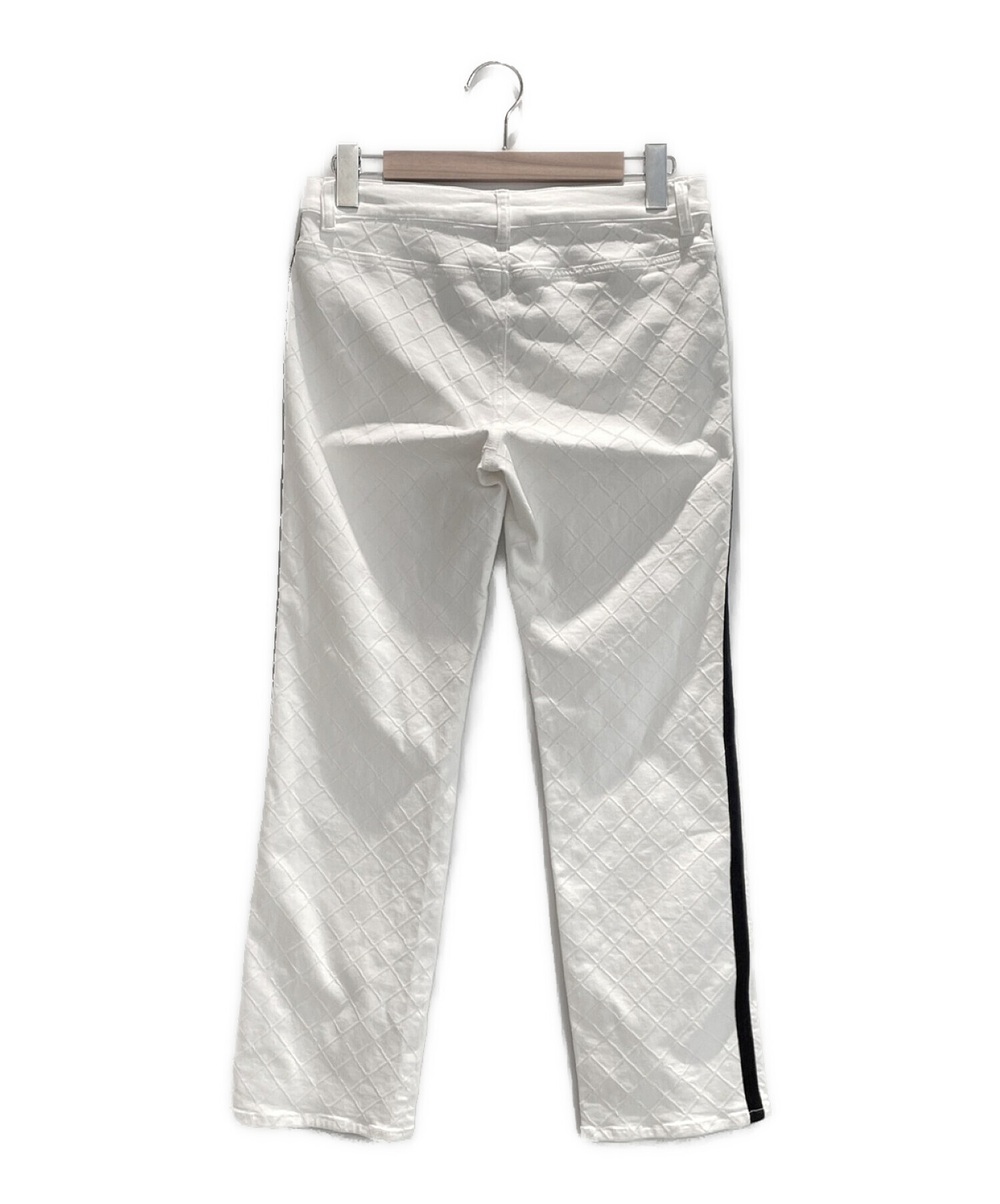 中古・古着通販】CHANEL (シャネル) デニムパンツ ホワイト サイズ:38 