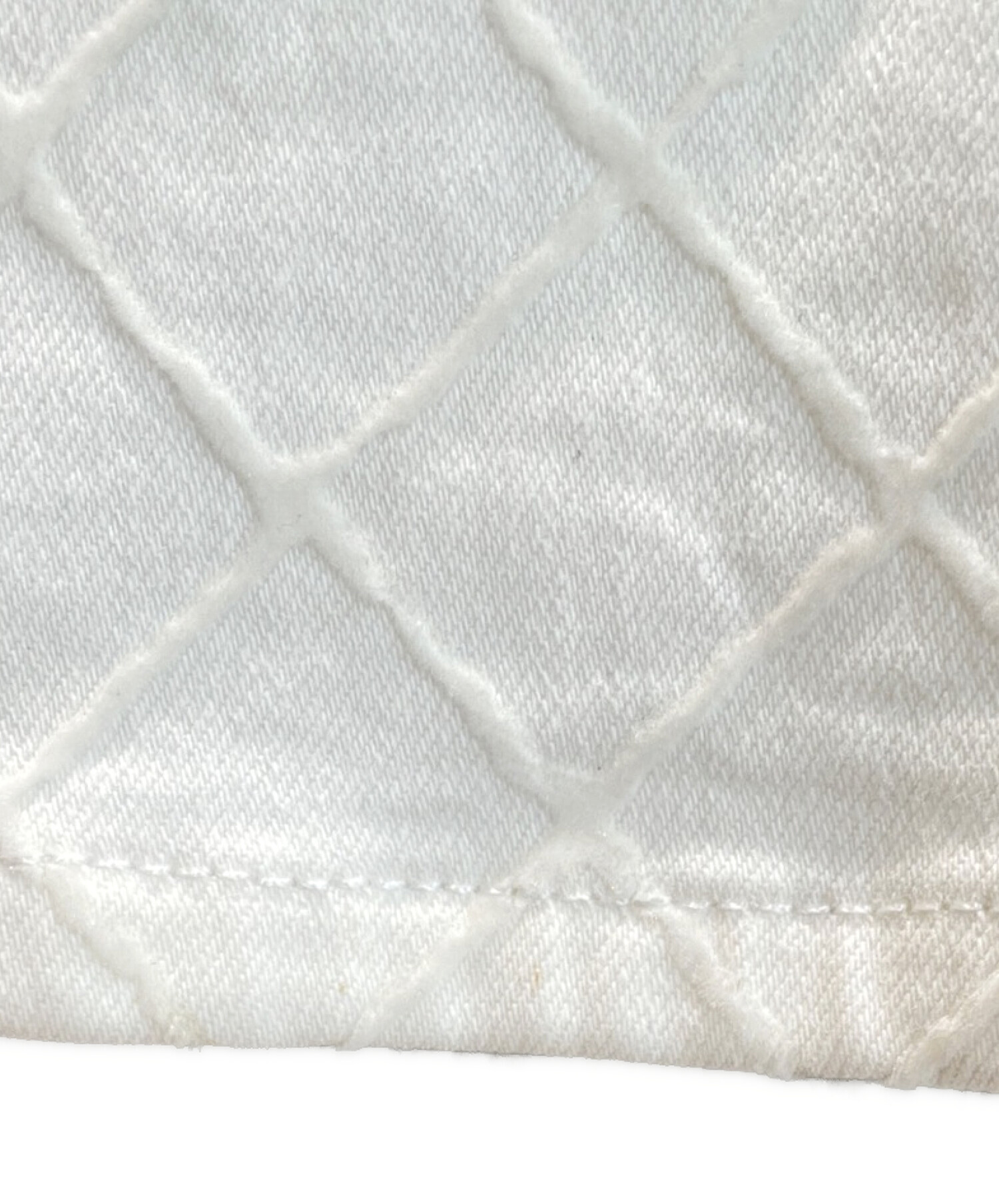 中古・古着通販】CHANEL (シャネル) デニムパンツ ホワイト サイズ:38