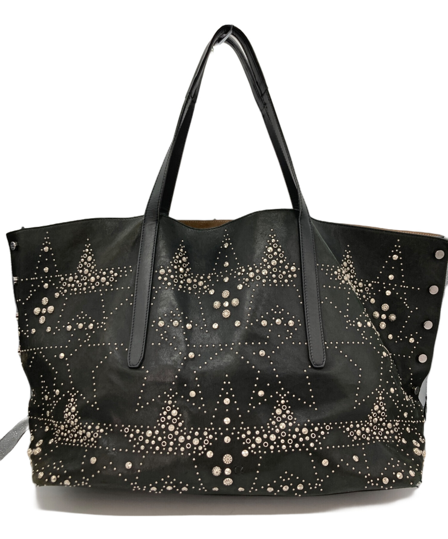 中古・古着通販】JIMMY CHOO (ジミーチュウ) トートバッグ ブラック