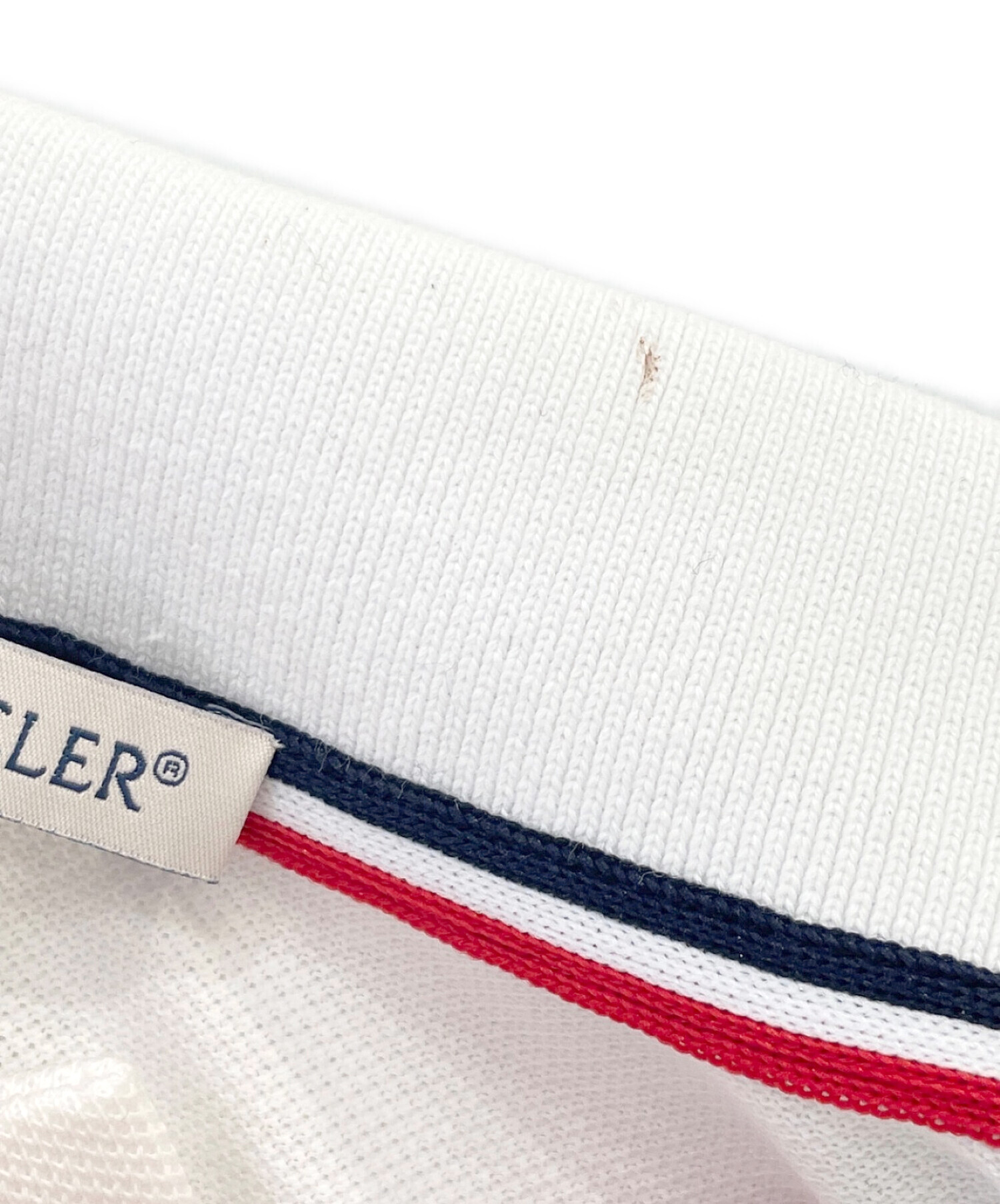 中古・古着通販】MONCLER (モンクレール) ワンポイントロゴポロシャツ
