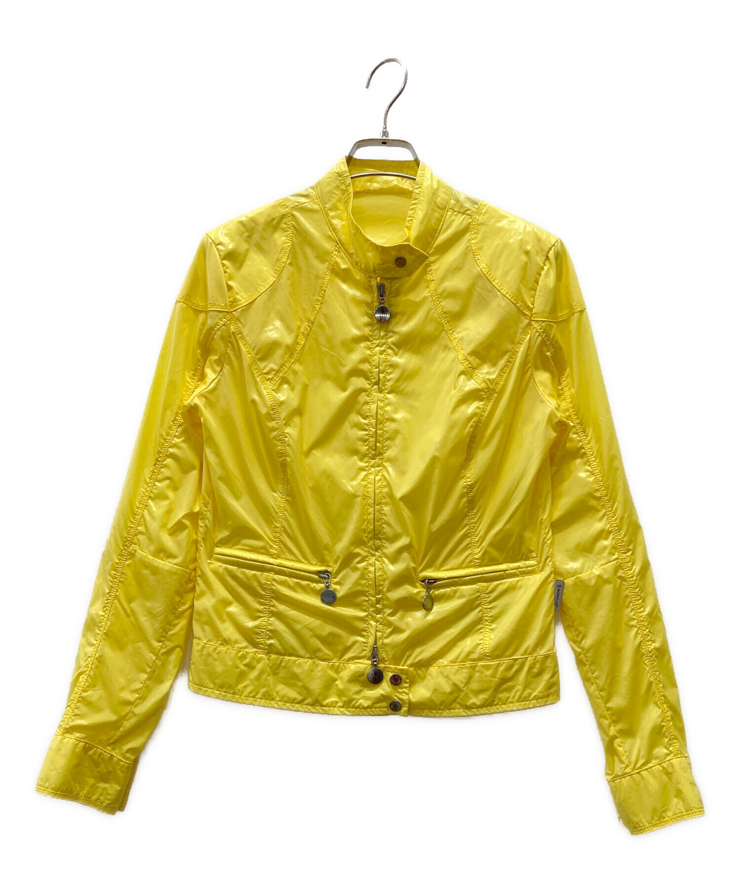 中古・古着通販】MONCLER (モンクレール) ナイロンジャケット イエロー 