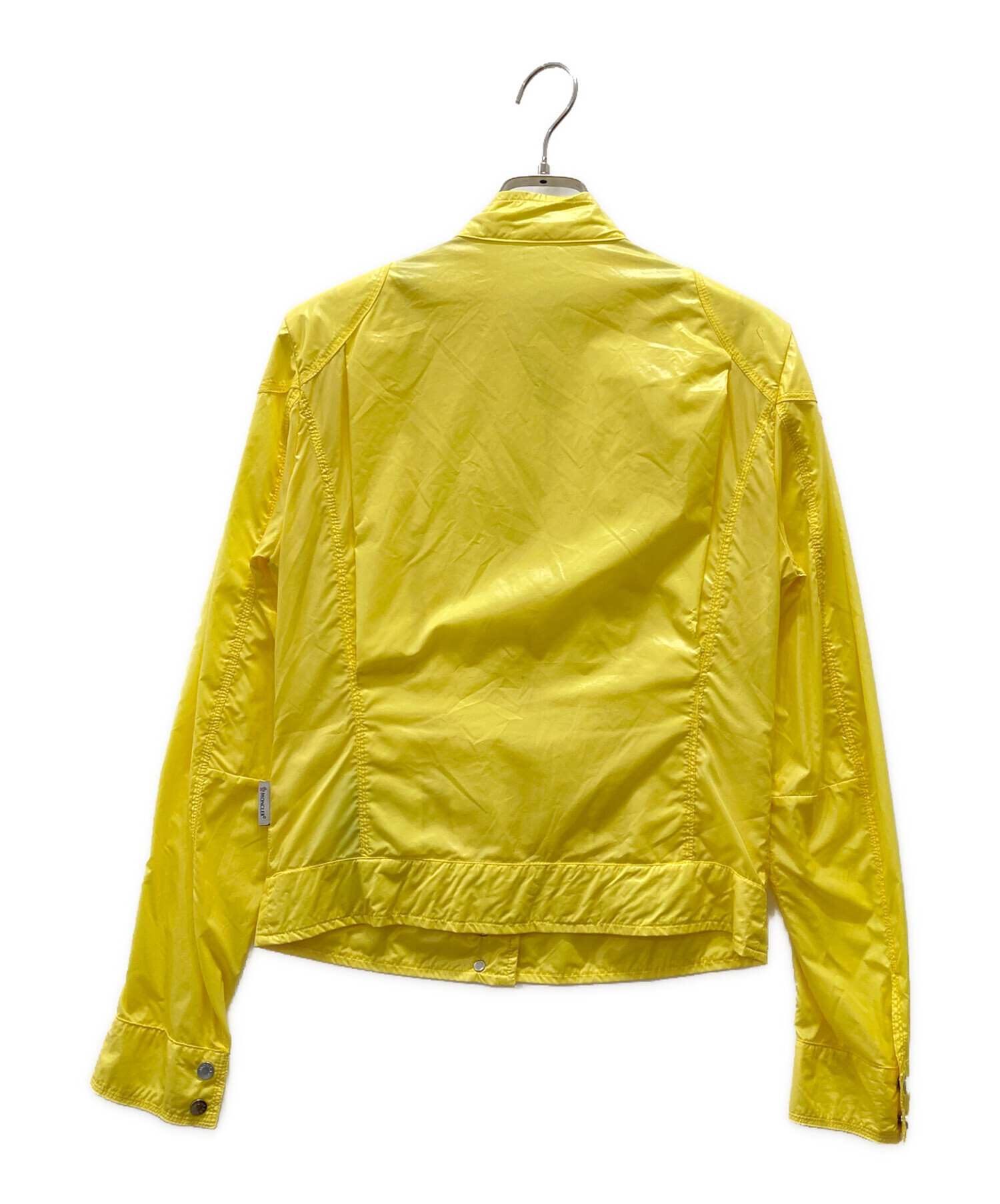 中古・古着通販】MONCLER (モンクレール) ナイロンジャケット イエロー 