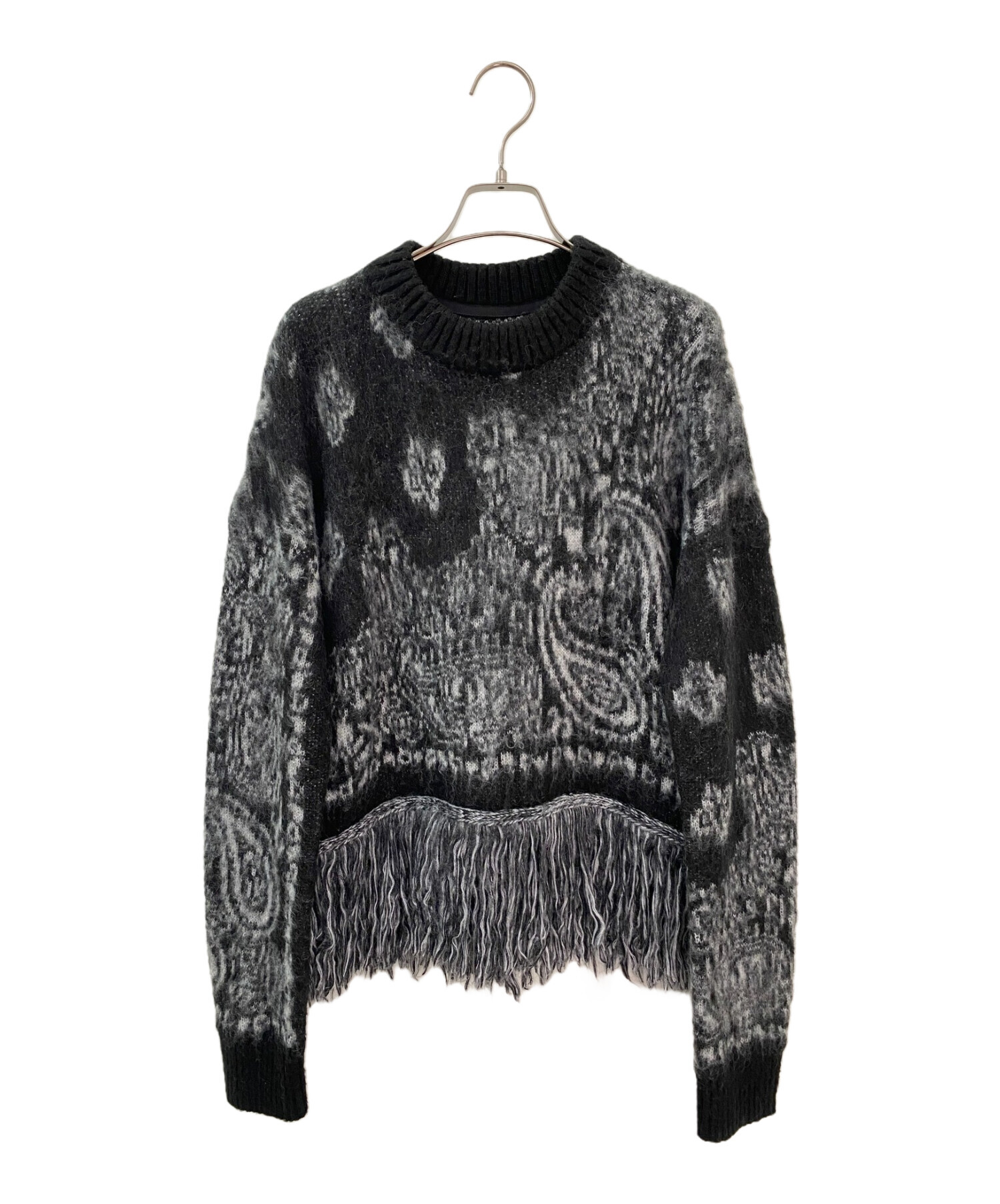 中古・古着通販】sacai (サカイ) Bandana Jacquard Knit 中古・古着通販】sacai (サカイ) Bandana Jacquard Knit