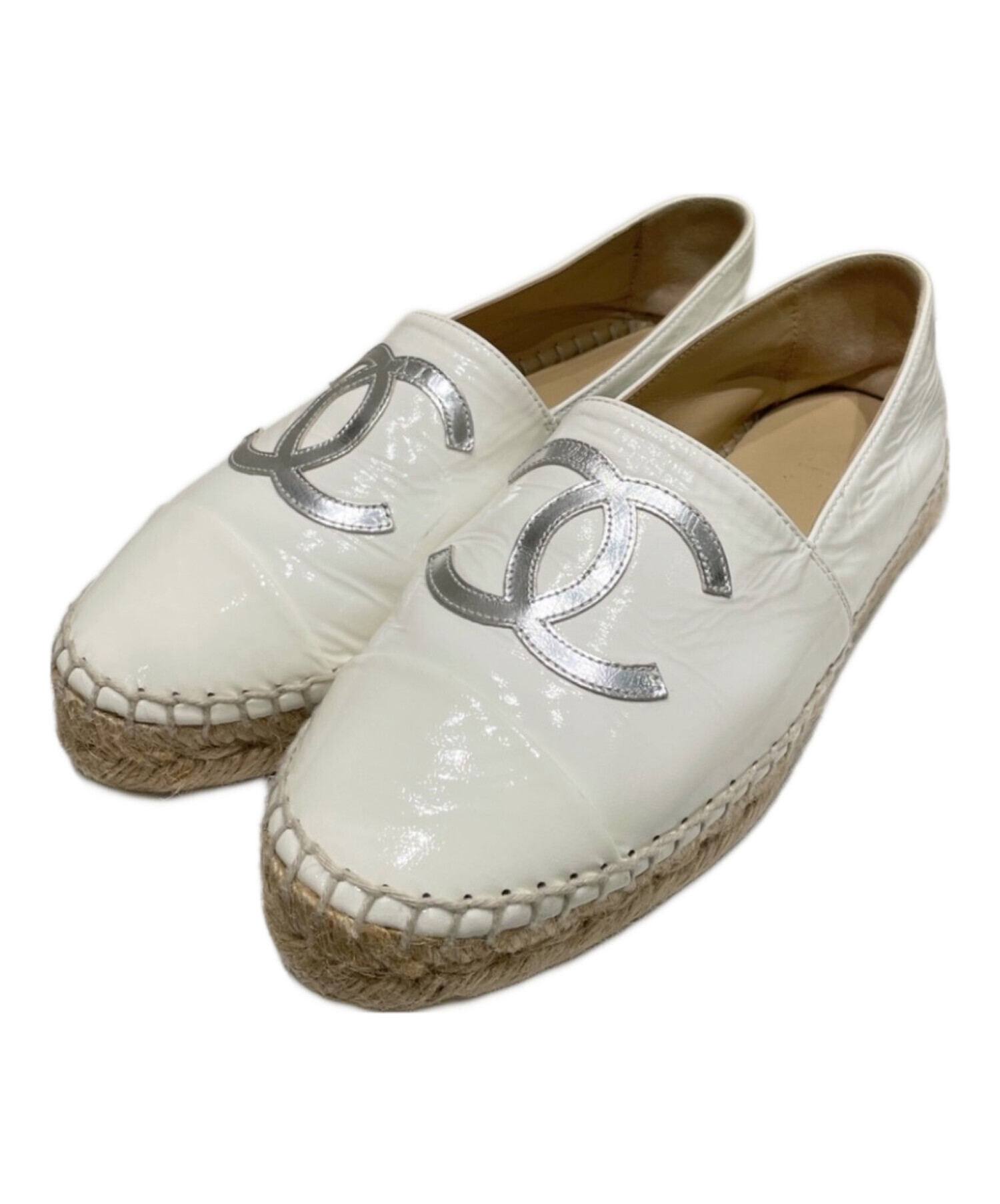 中古・古着通販】CHANEL (シャネル) ココマークエスパドリーユ