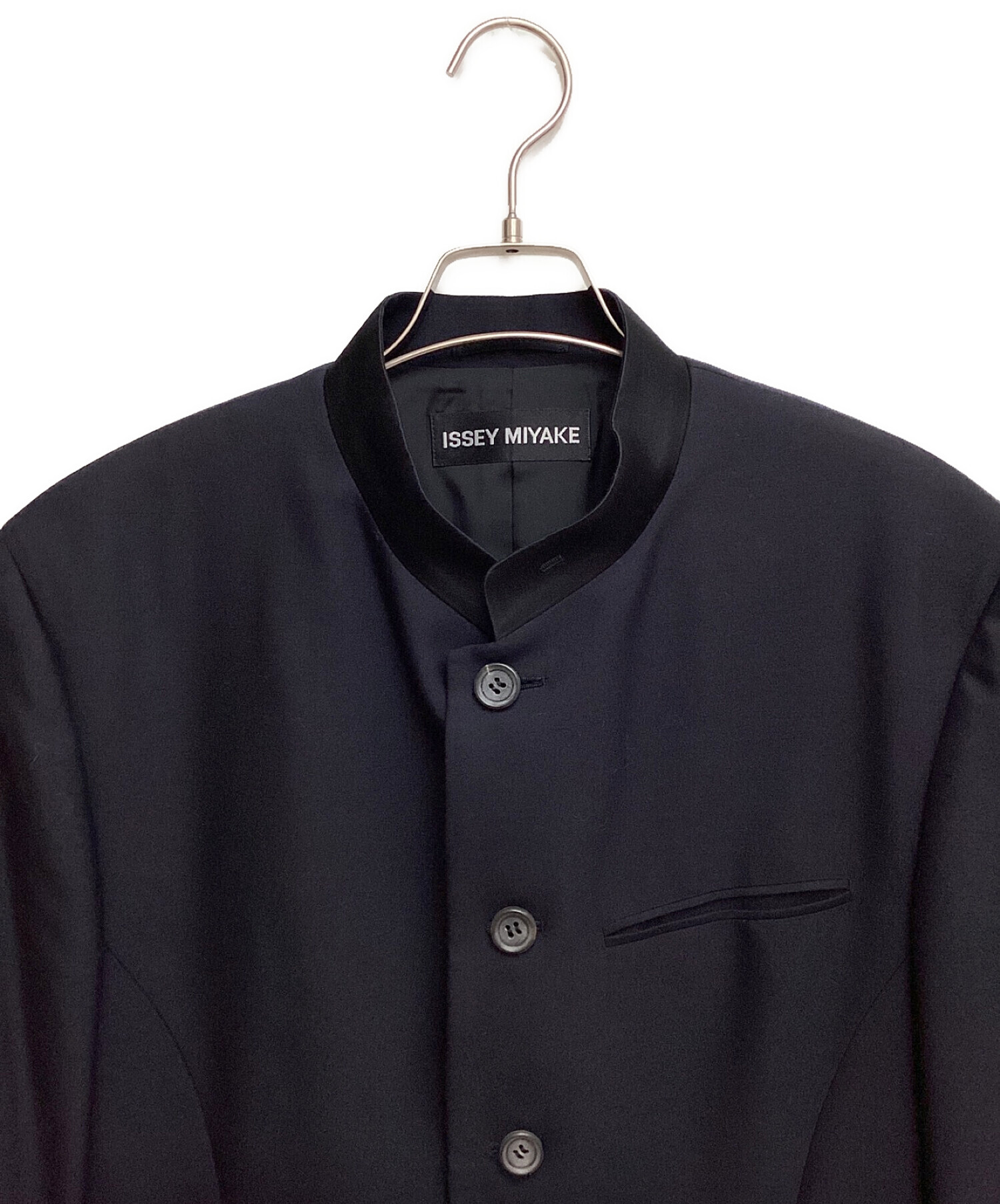 中古・古着通販】ISSEY MIYAKE (イッセイミヤケ) SIDE LINE MAO COLLAR