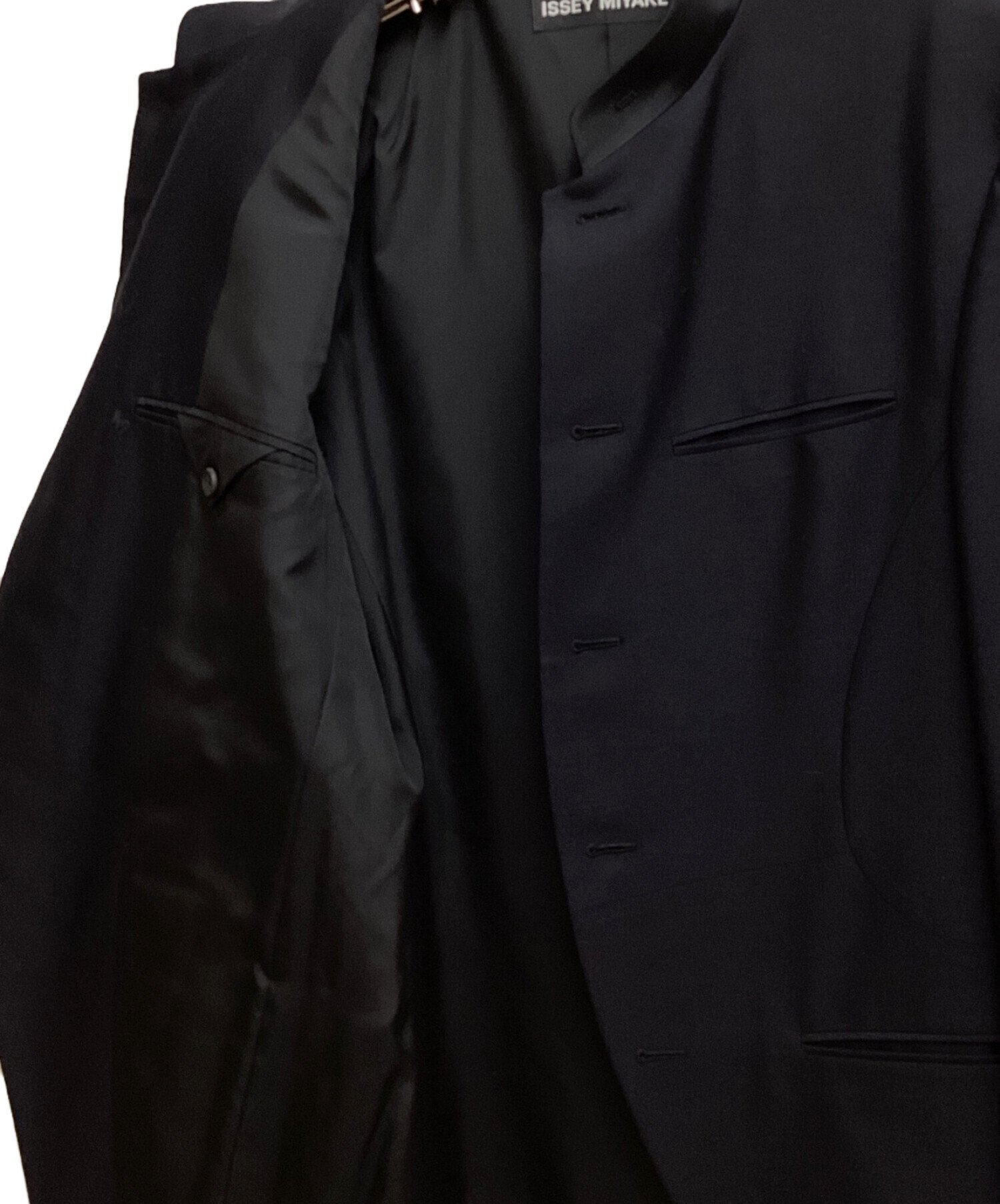 中古・古着通販】ISSEY MIYAKE (イッセイミヤケ) SIDE LINE MAO COLLAR