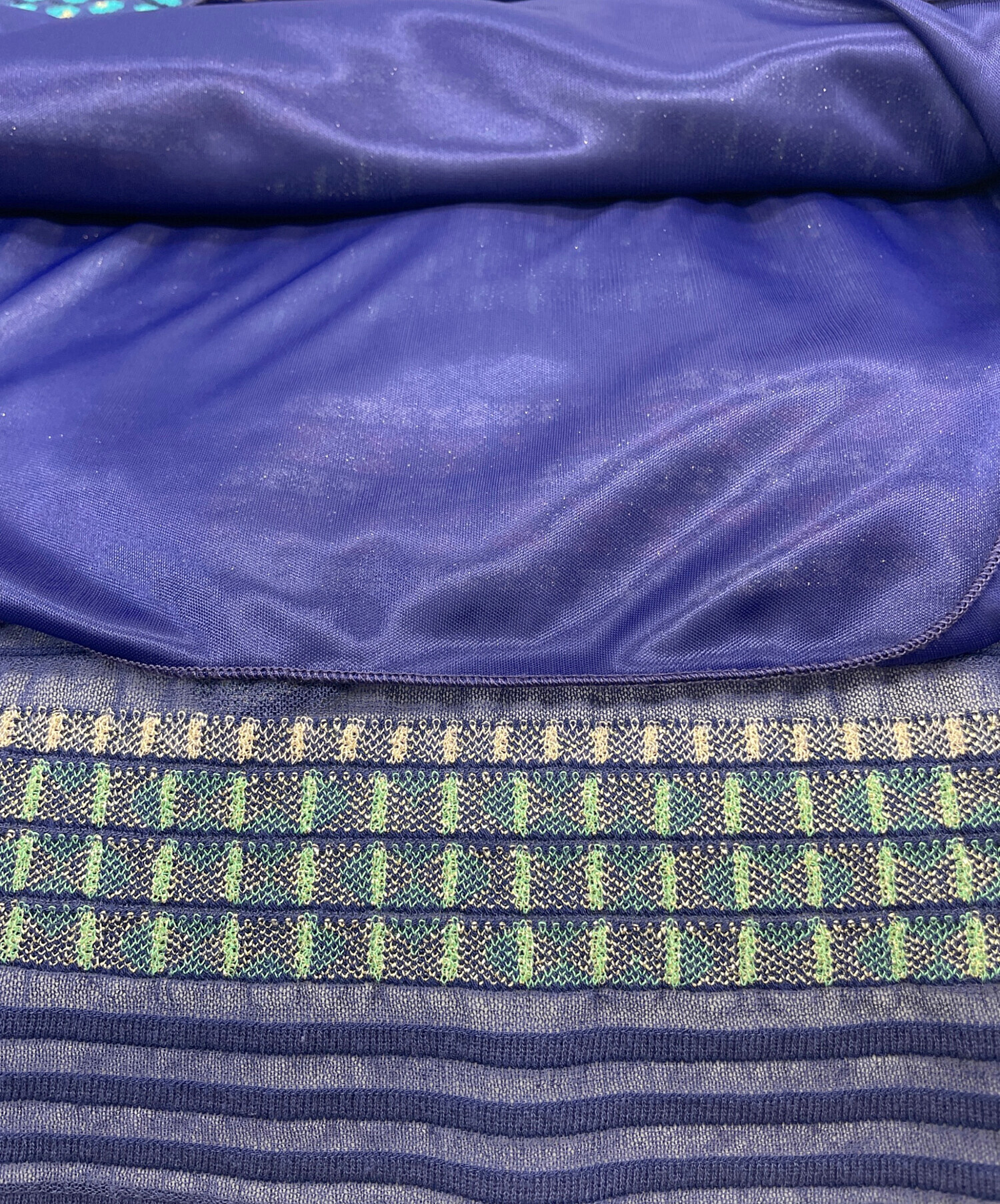 中古・古着通販】MISSONI (ミッソーニ) 襟付ノースリーブワンピース