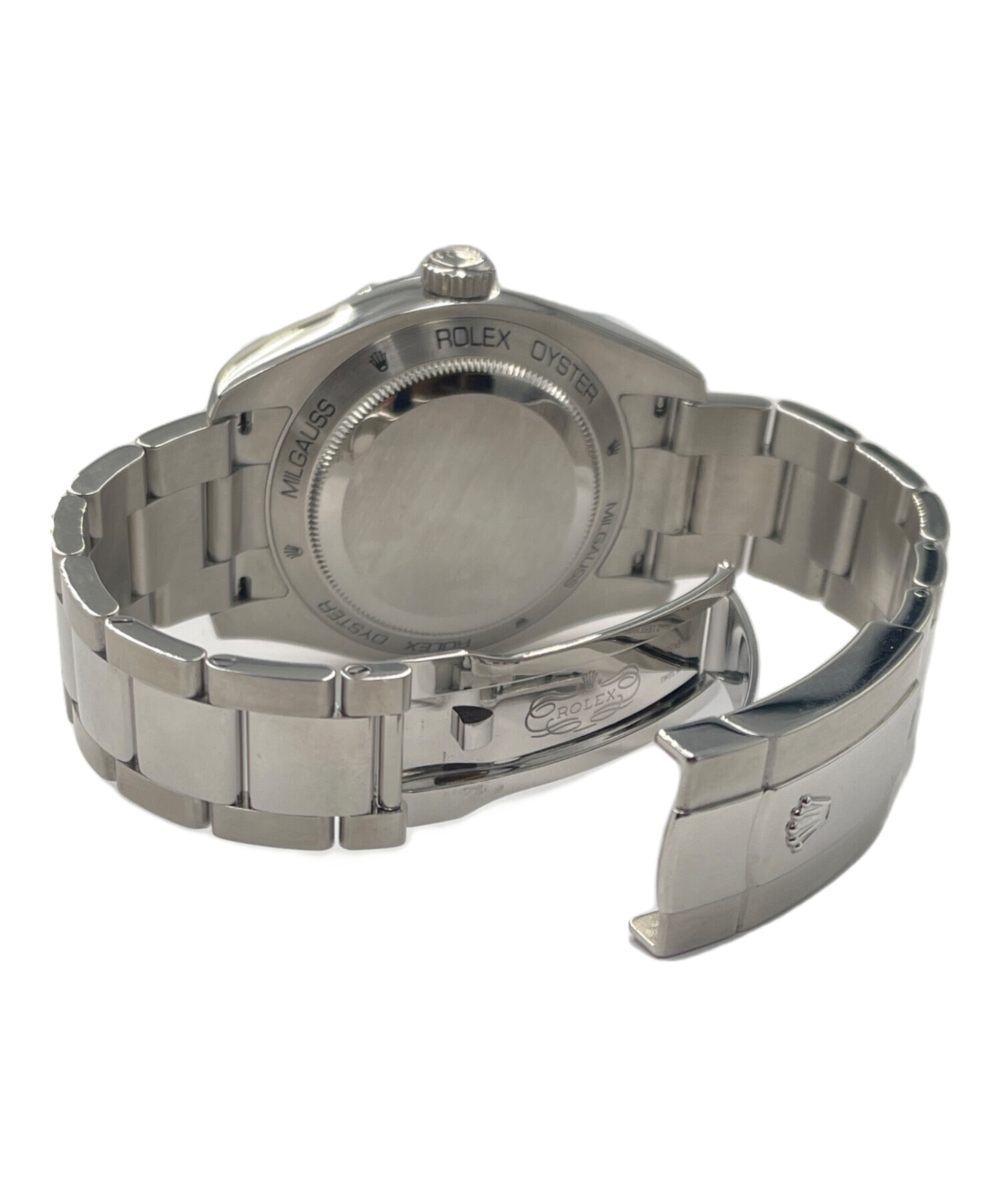 中古・古着通販】ROLEX (ロレックス) ミルガウス Ref.116400 白文字盤