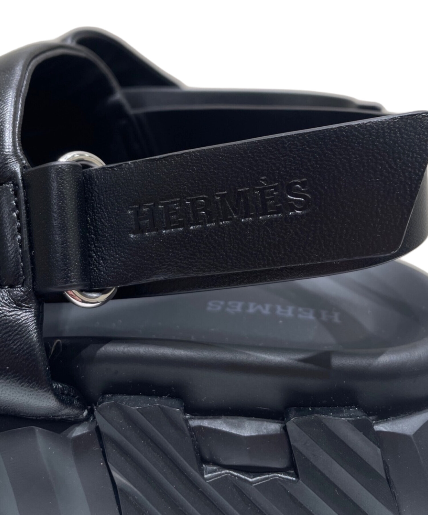 中古・古着通販】HERMES (エルメス) エレクトリック サンダル ブラック