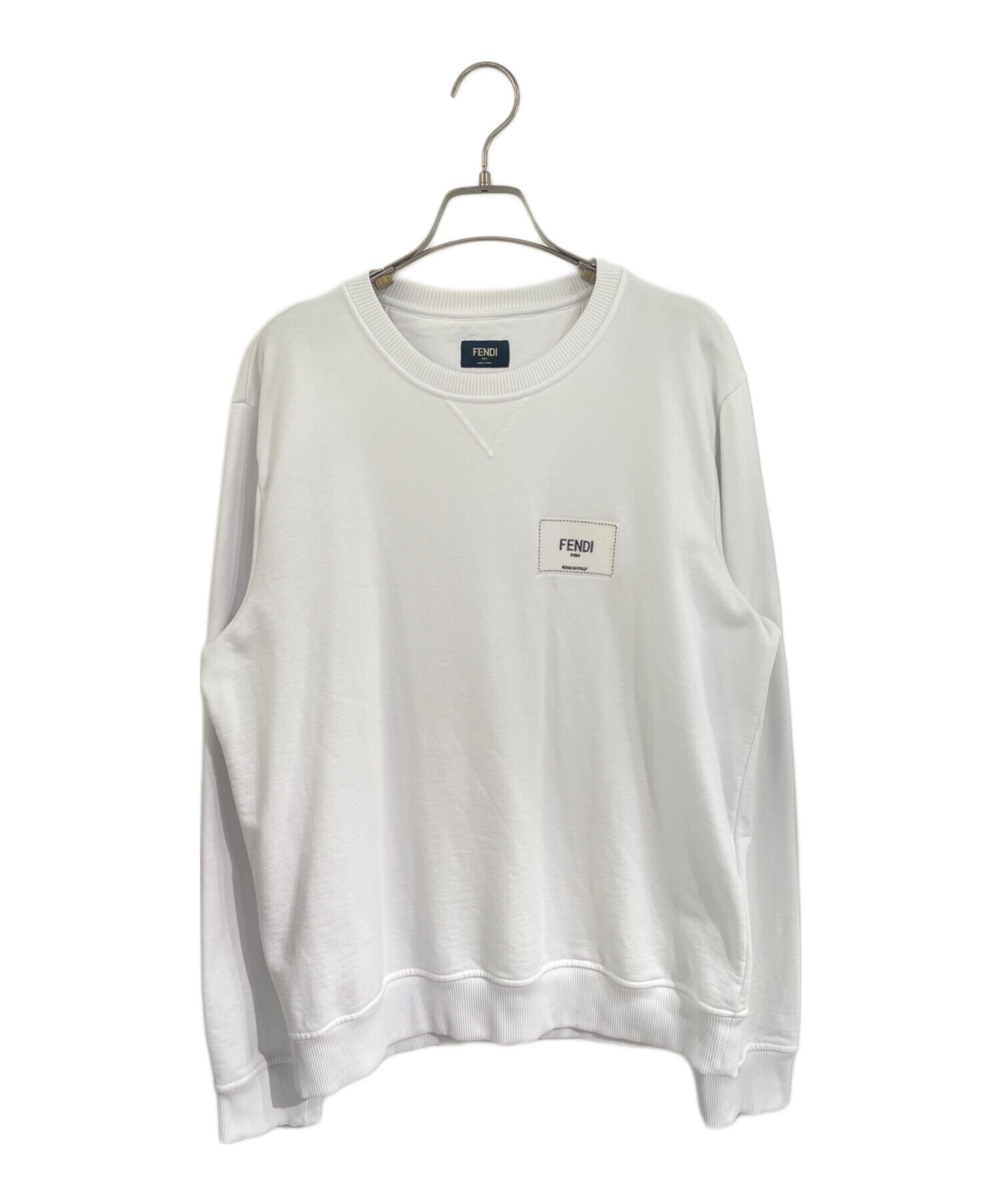 中古・古着通販】FENDI (フェンディ) ワンポイントロゴスウェット 
