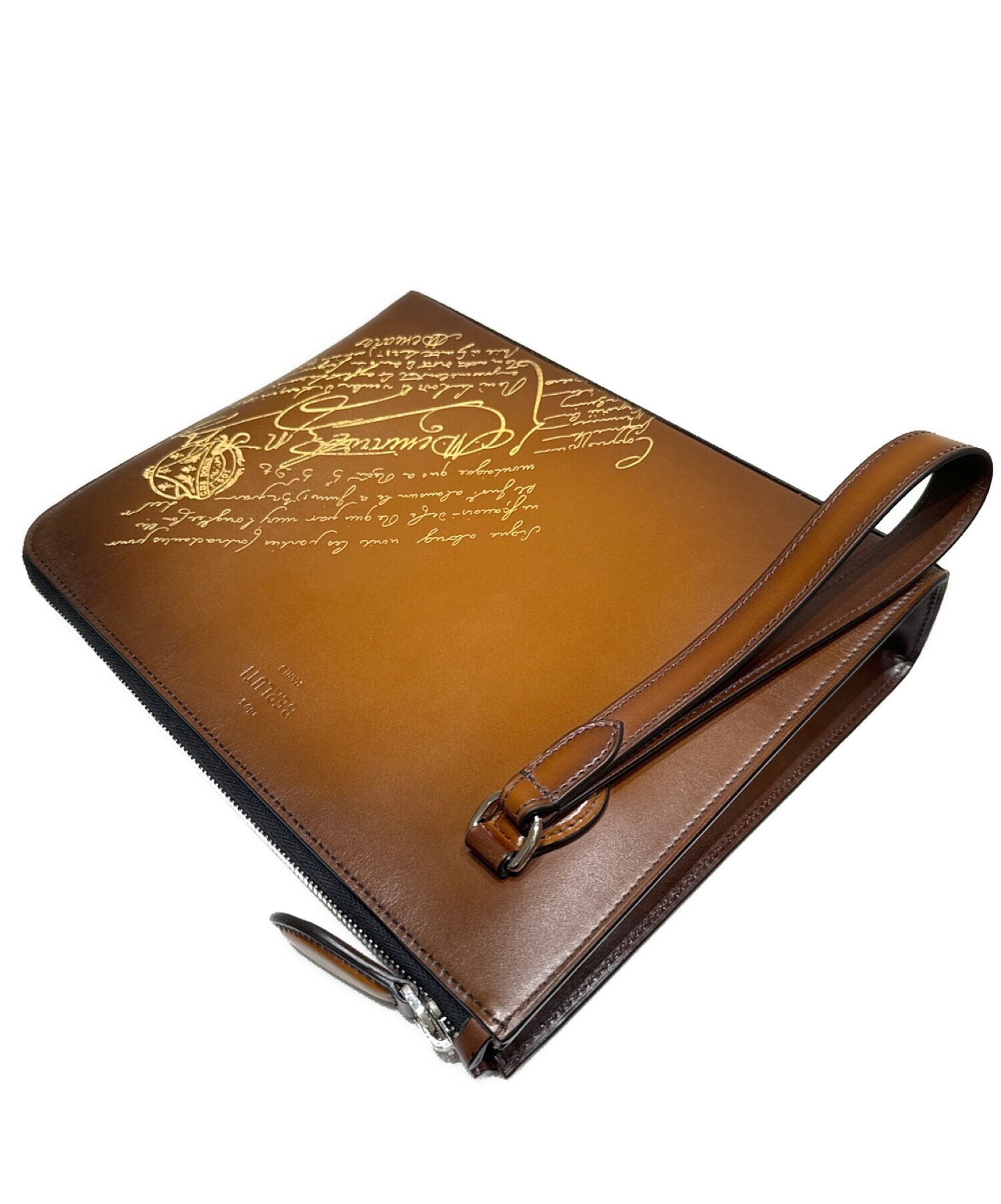 中古・古着通販】Berluti (ベルルッティ) カリグラフィクラッチバッグ