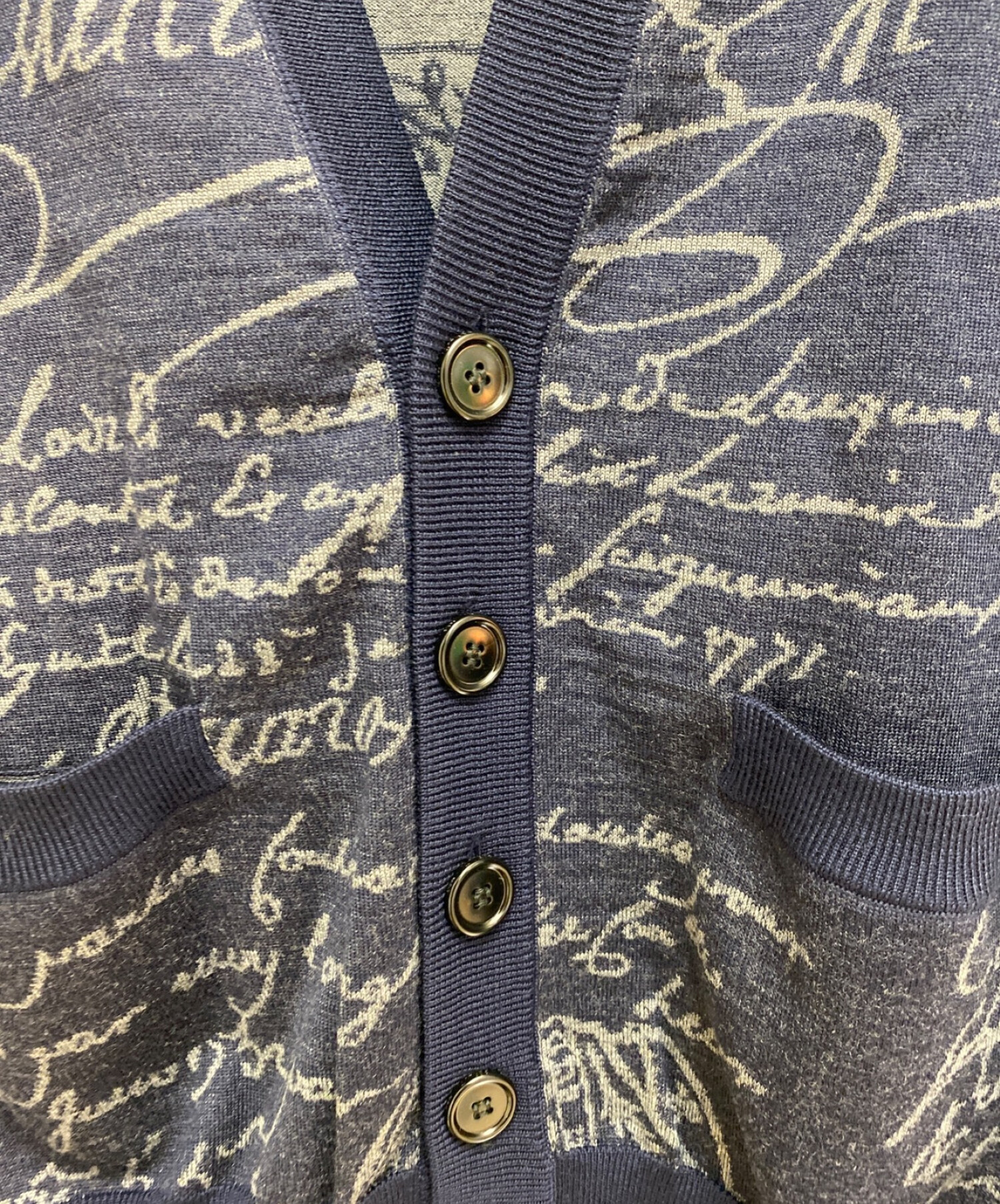 中古・古着通販】Berluti (ベルルッティ) カリグラフィカーディガン