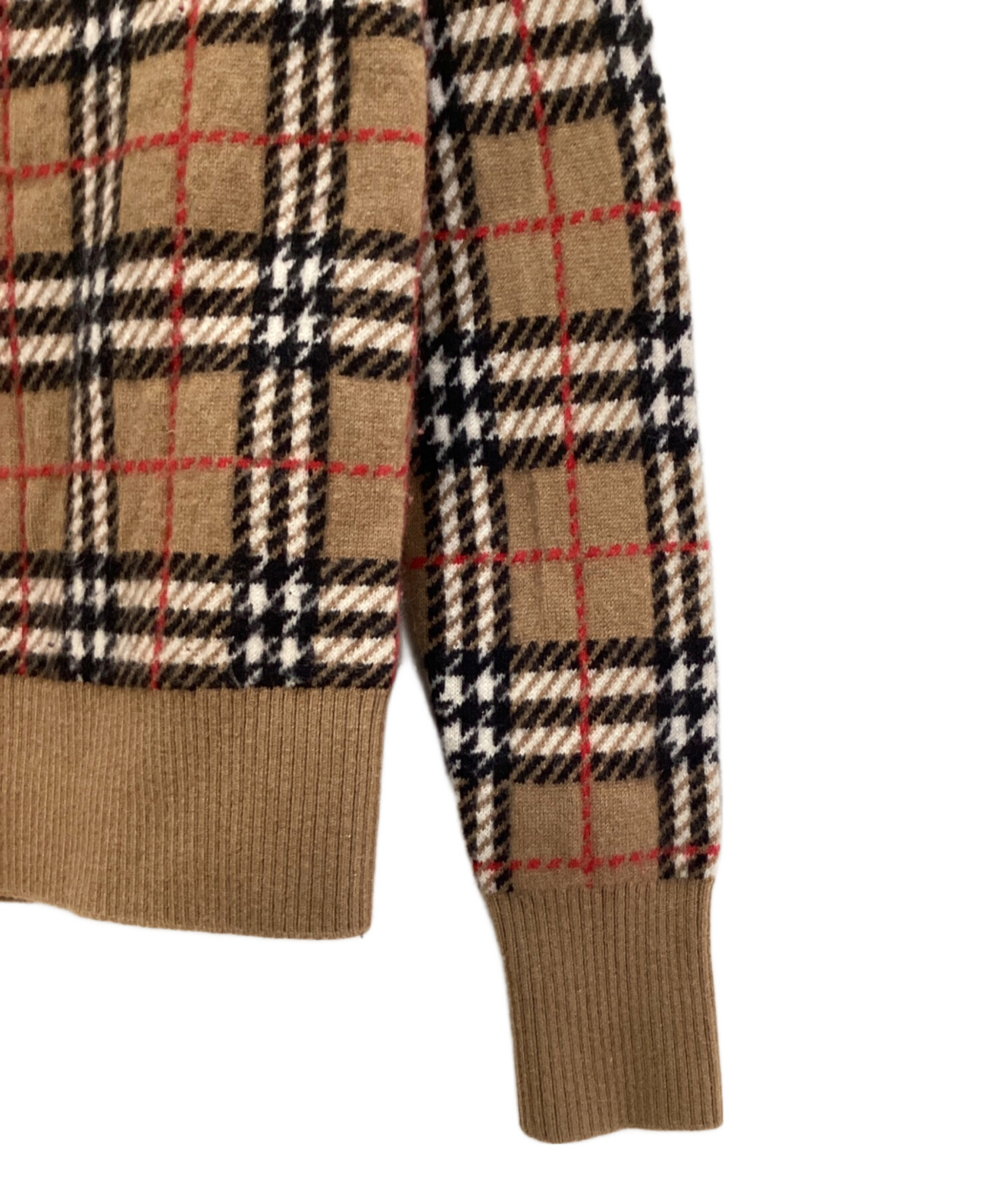 中古・古着通販】BURBERRY (バーバリー) Novacheck crew neck