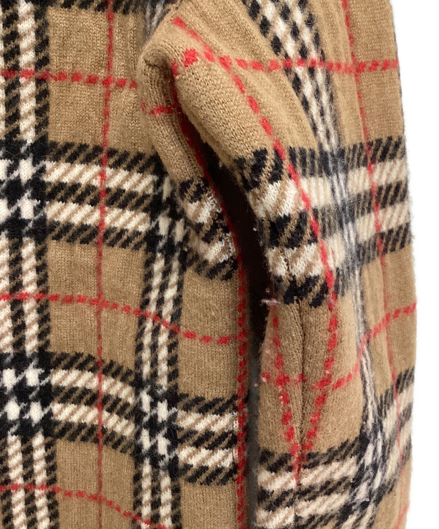 中古・古着通販】BURBERRY (バーバリー) Novacheck crew neck