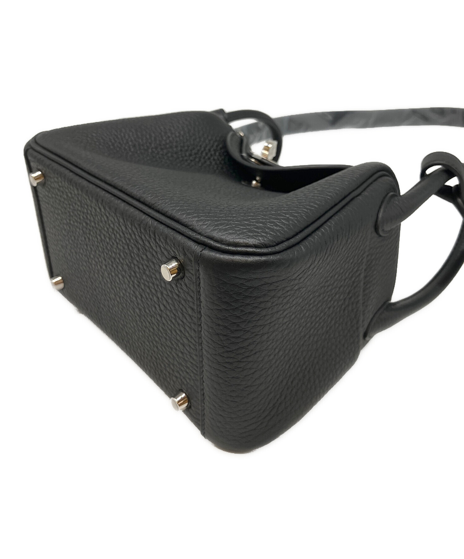 中古・古着通販】HERMES (エルメス) リンディ ミニ ブラック サイズ 