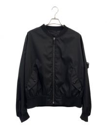 PRADA ミリタリージャケット ブラック PRADA(プラダ)、メンズ、アウター・ジャケット、ミリタリージャケット
