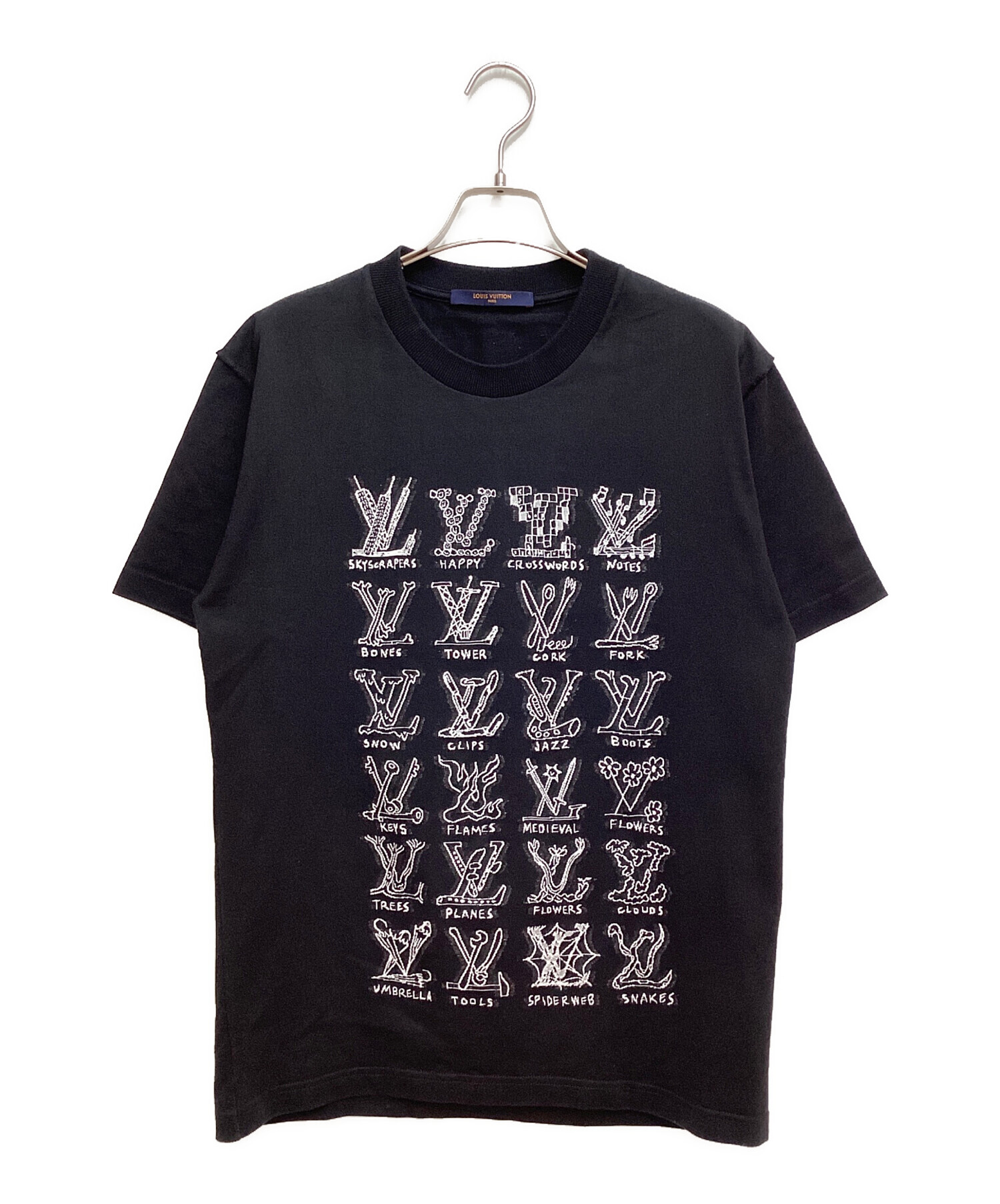 中古・古着通販】LOUIS VUITTON (ルイ ヴィトン) カートゥーンLVロゴ 