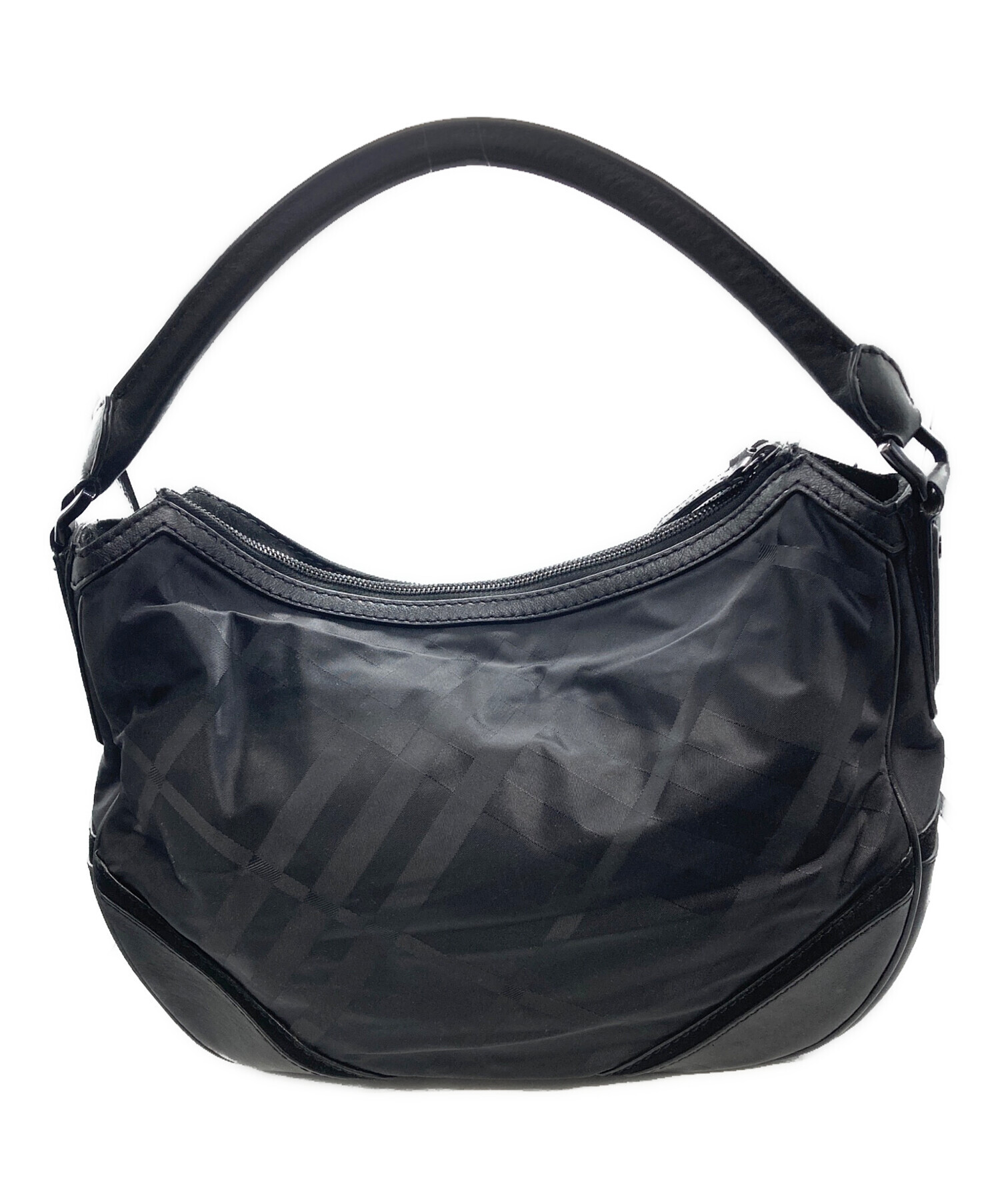 【未使用品】Burberry ハンドバッグ 中古・古着通販】BURBERRY (バーバリー) ハンドバッグ ブラック