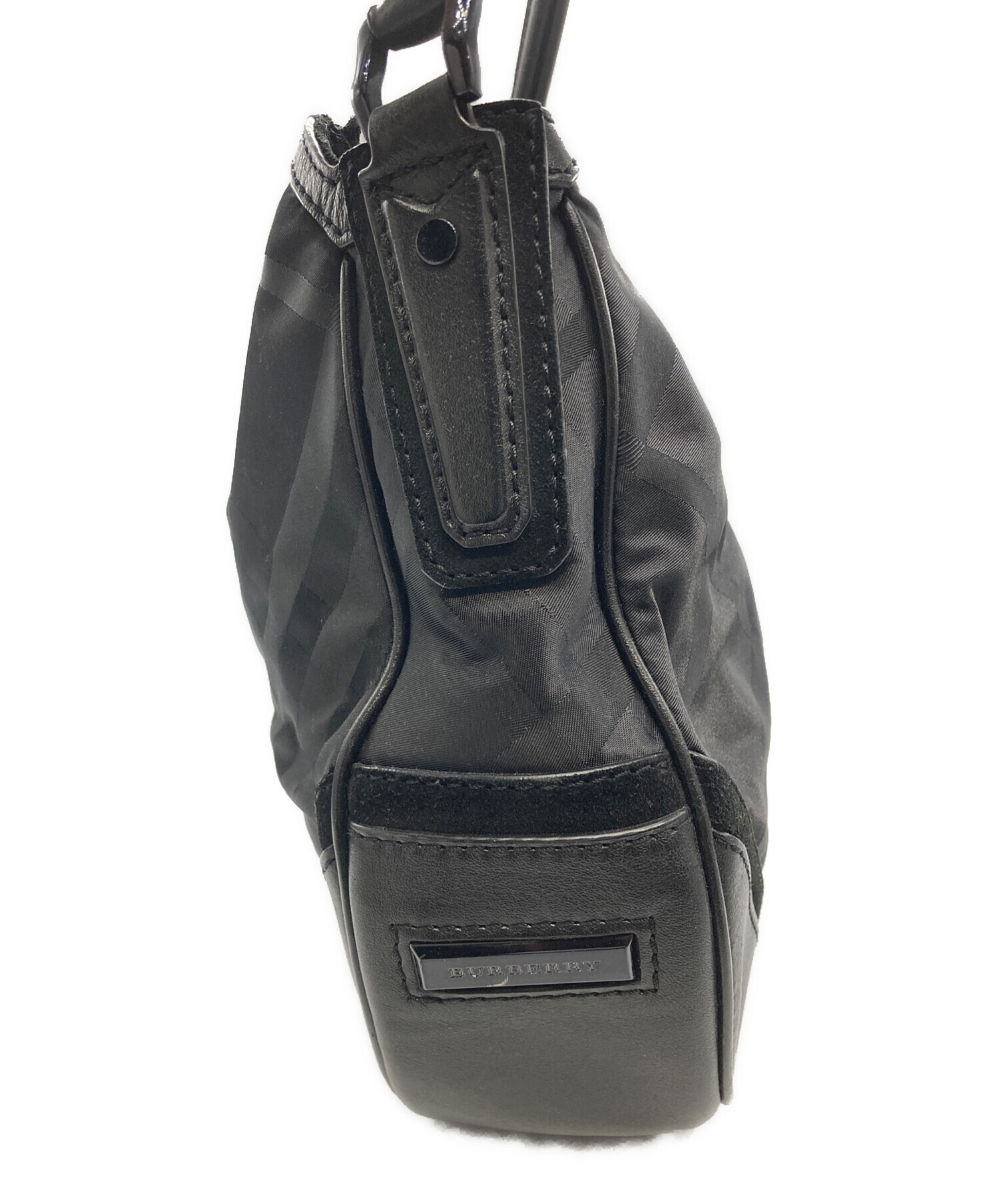 中古・古着通販】BURBERRY (バーバリー) ハンドバッグ ブラック