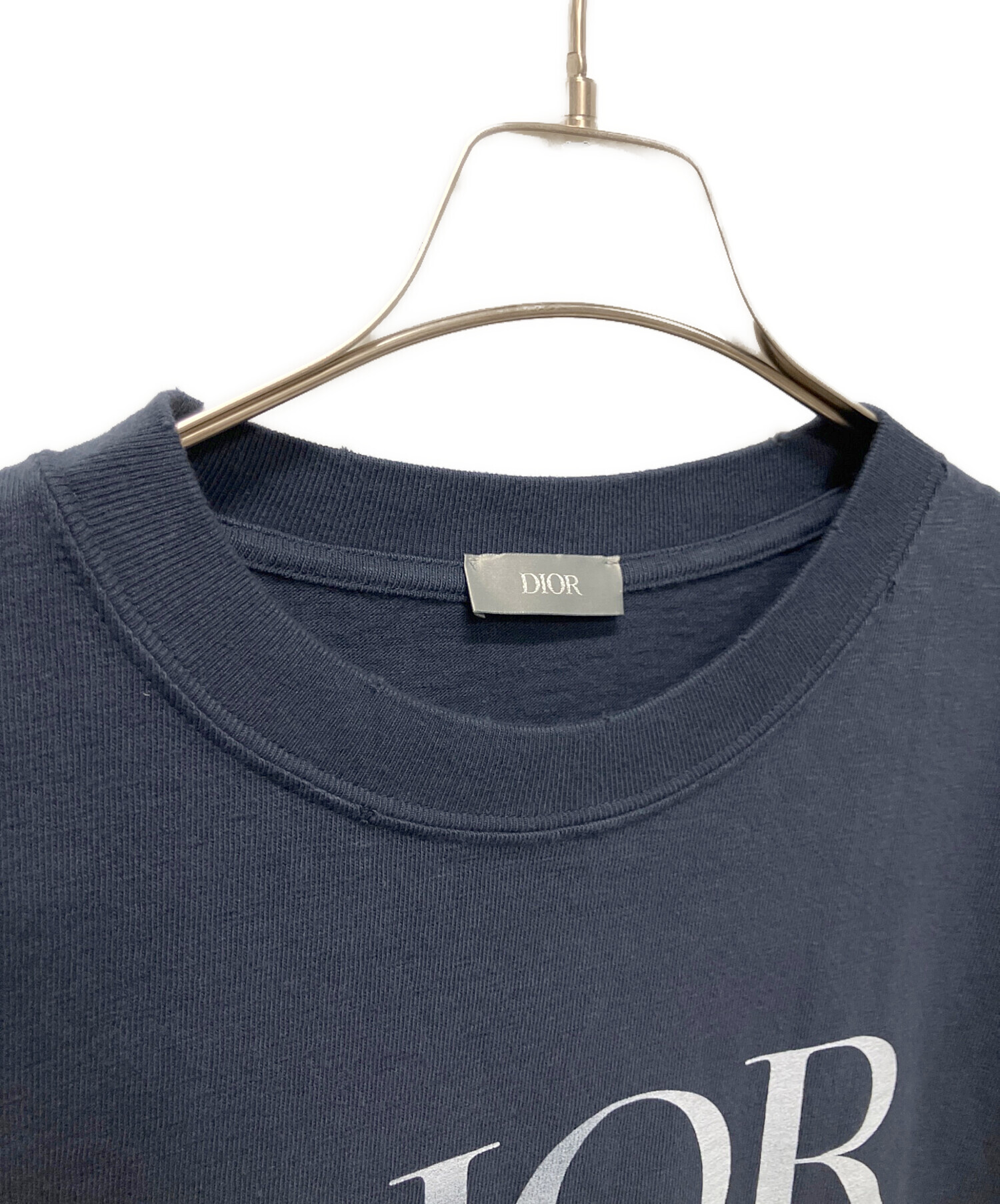 中古・古着通販】Dior (ディオール) スラブコットンロゴTシャツ