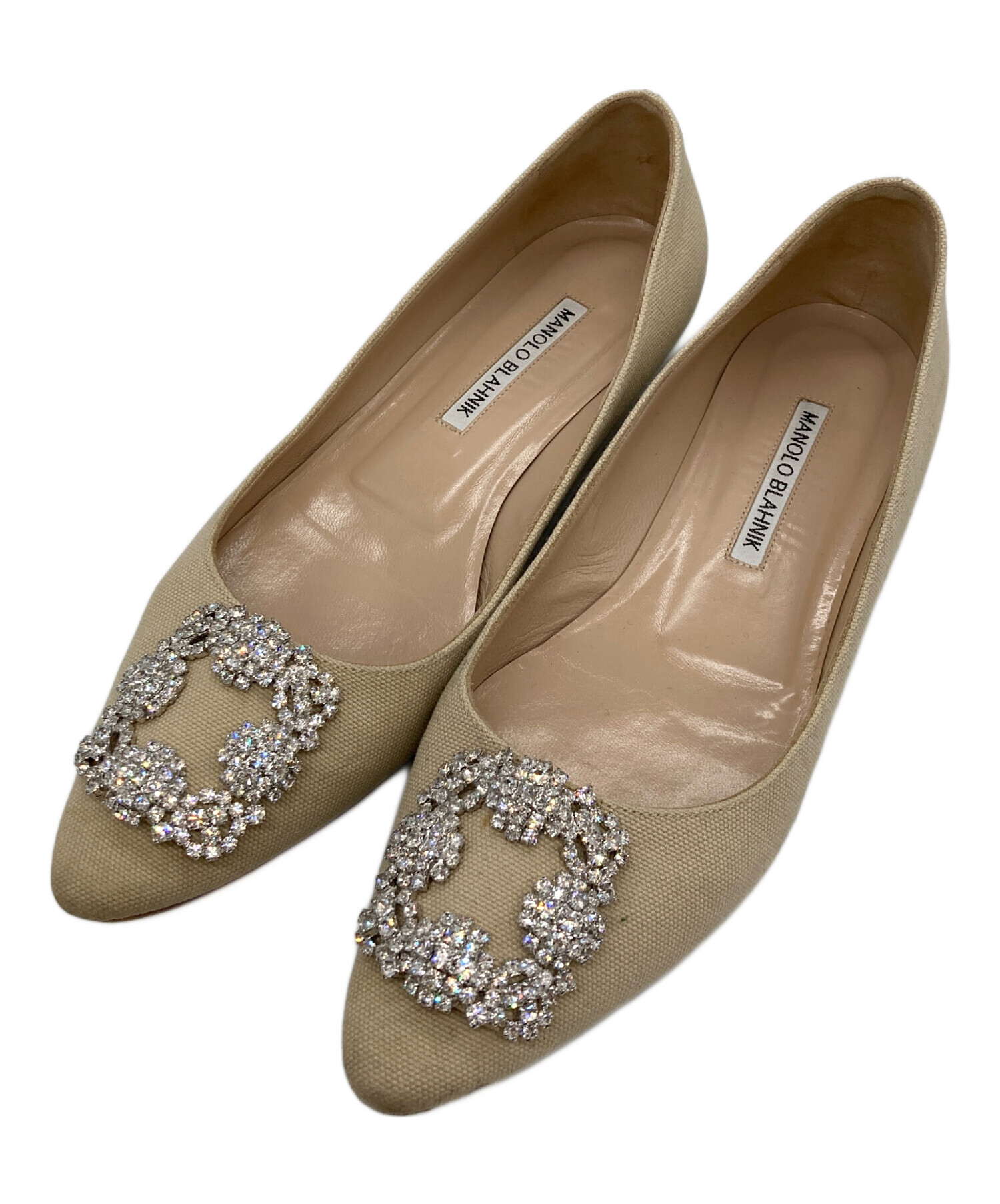 中古・古着通販】Manolo Blahnik (マノロブラニク) ハンギシパンプス 