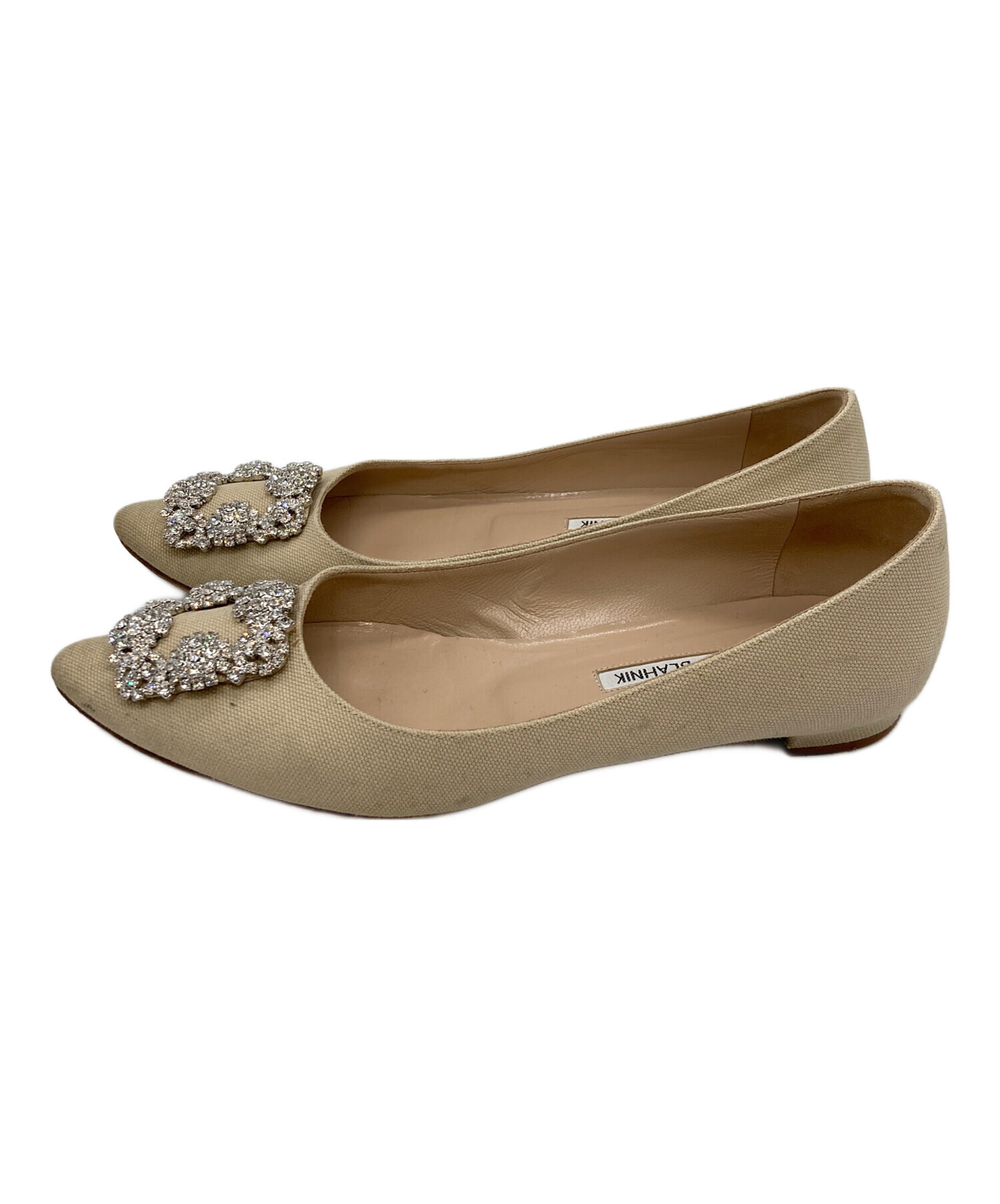 中古・古着通販】Manolo Blahnik (マノロブラニク) ハンギシパンプス 