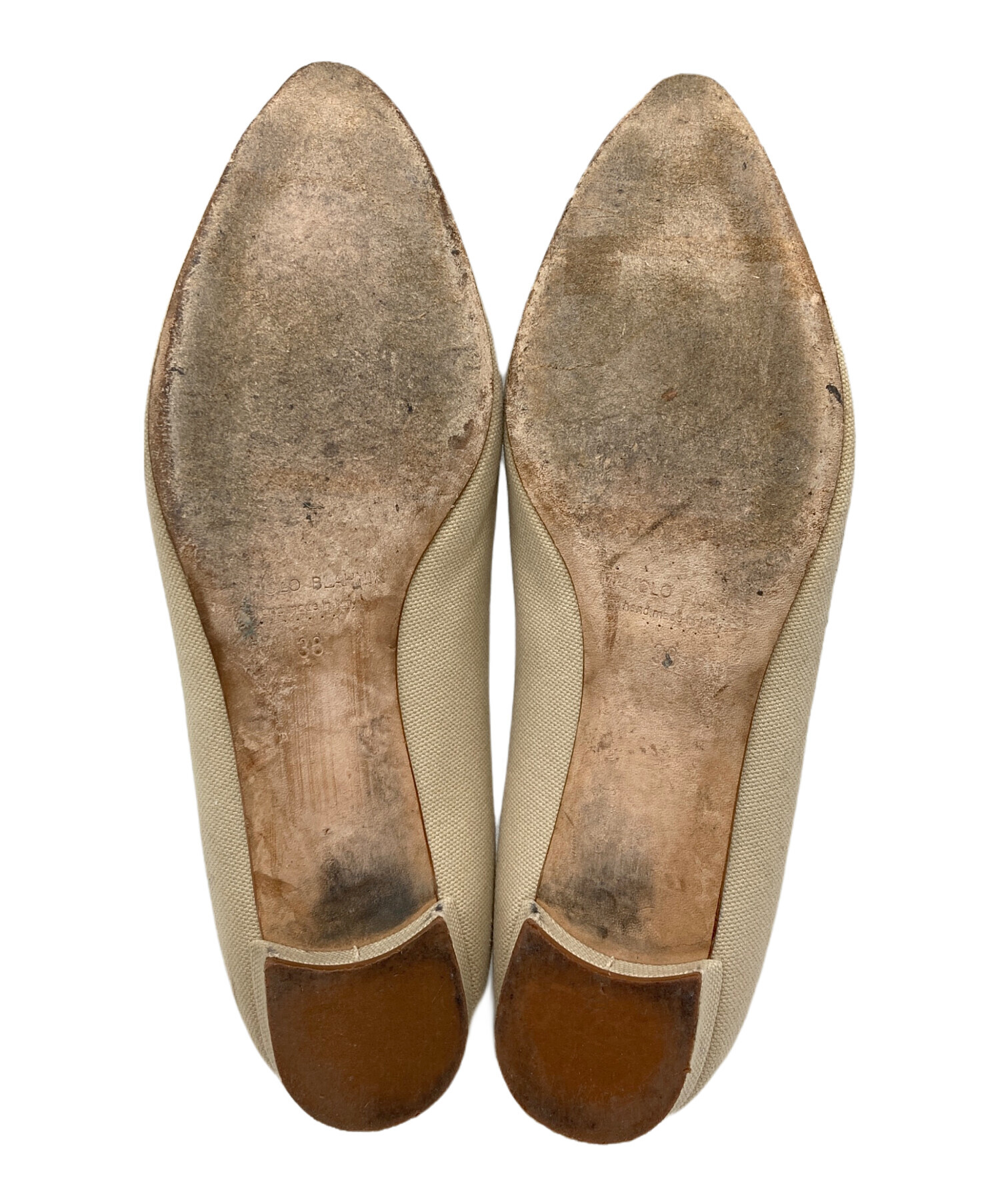 中古・古着通販】Manolo Blahnik (マノロブラニク) ハンギシパンプス 