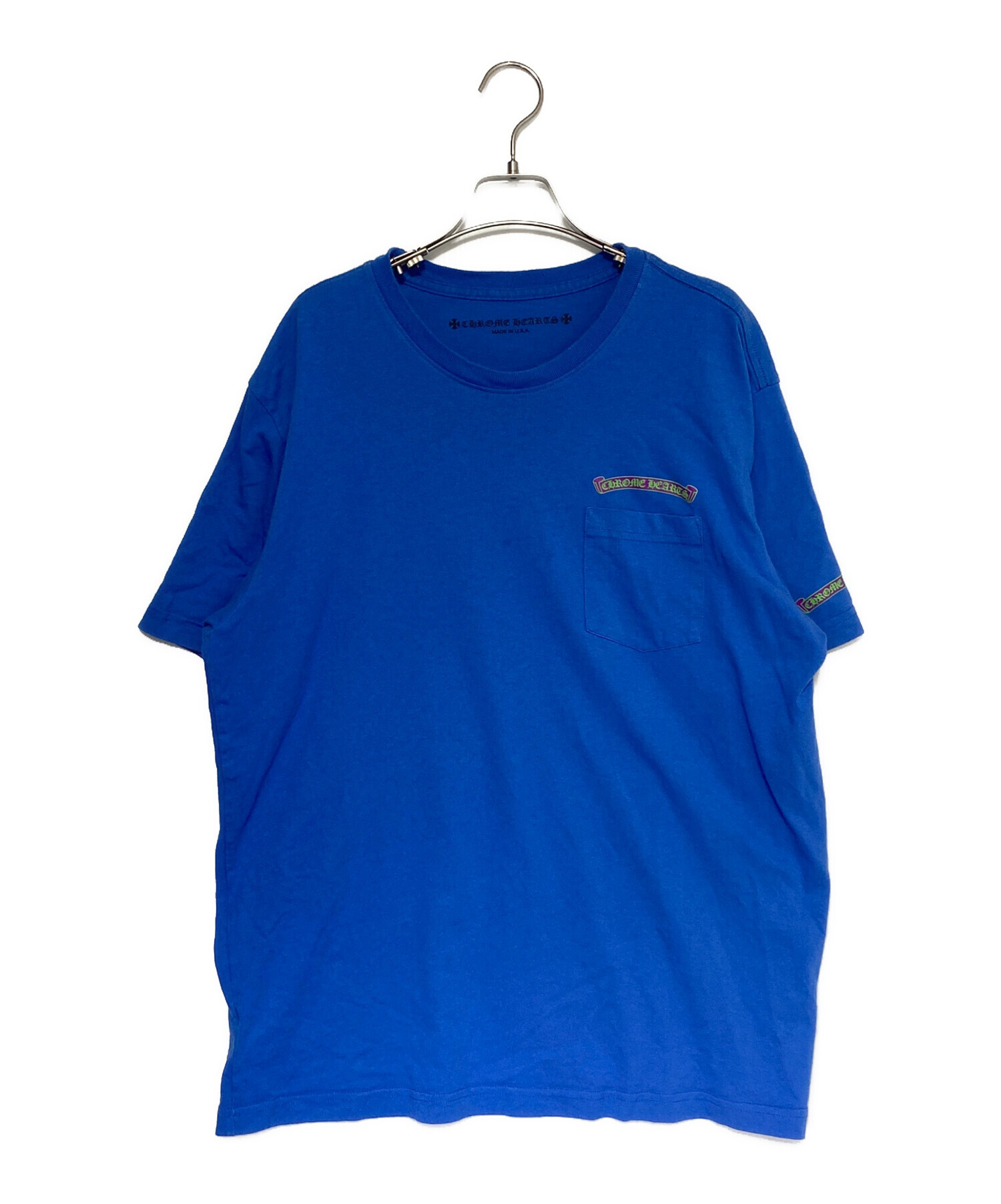 クロムハーツThat Group Scroll Tee XXL ブルー 【公式通販】