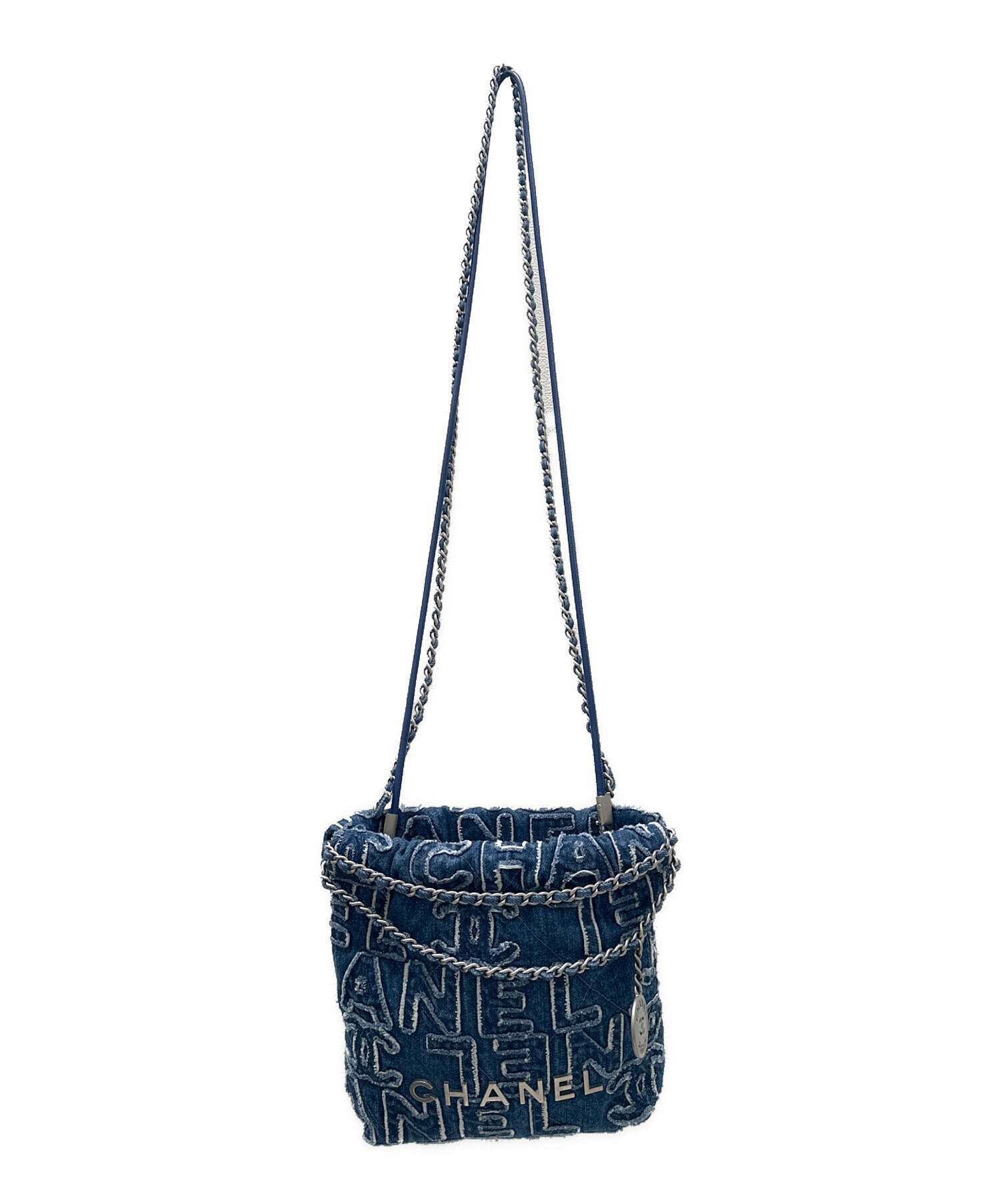 中古・古着通販】CHANEL (シャネル) シャネル22 ミニ デニム｜ブランド