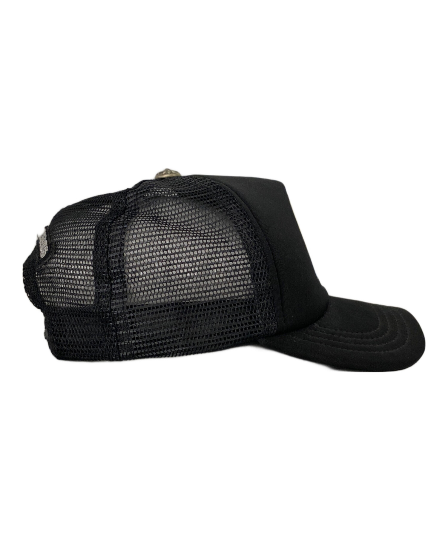 中古・古着通販】CHROME HEARTS (クロムハーツ) ANTIキャップ ブラック 