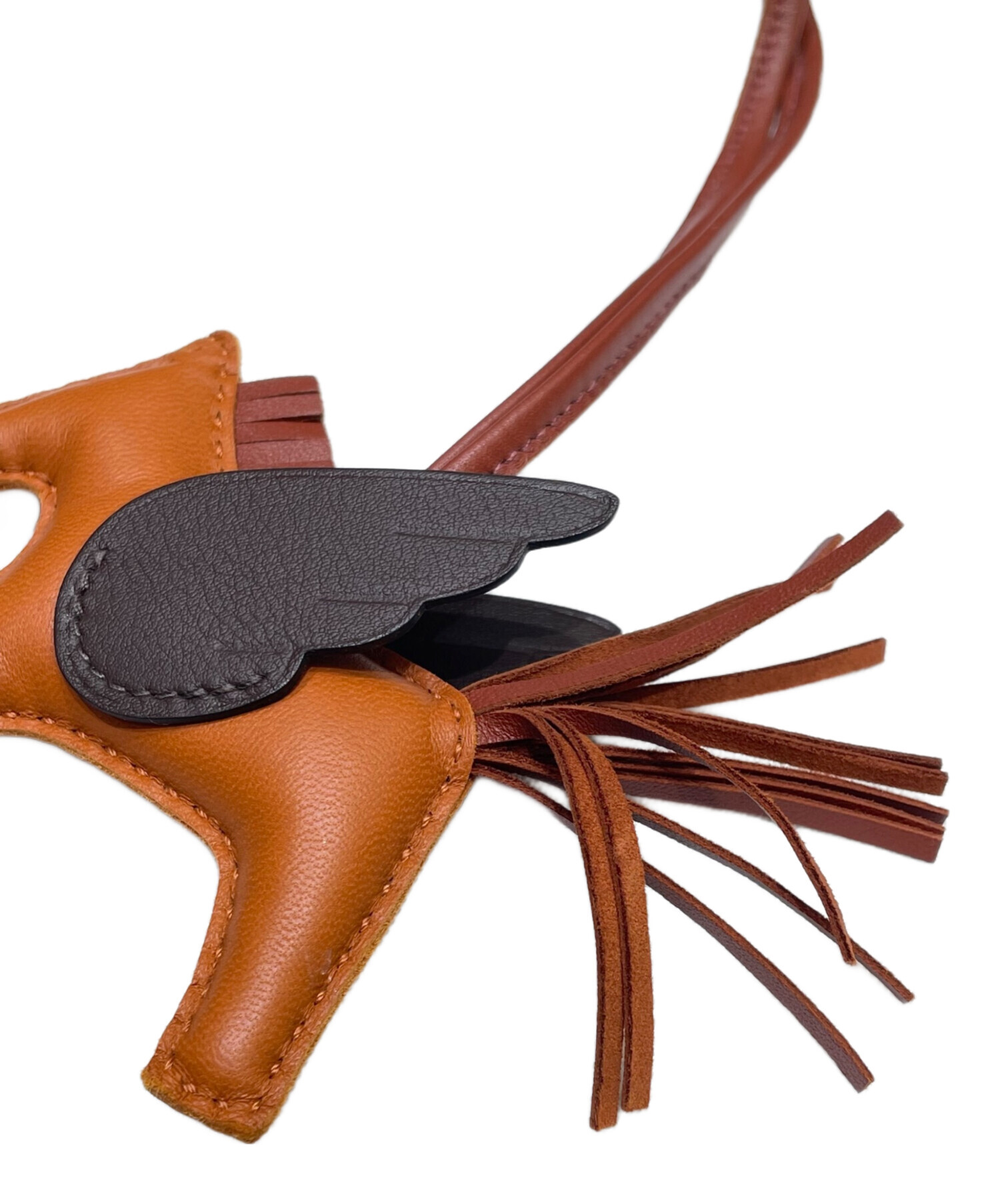 中古・古着通販】HERMES (エルメス) ロデオペガサスPM ブラウン サイズ