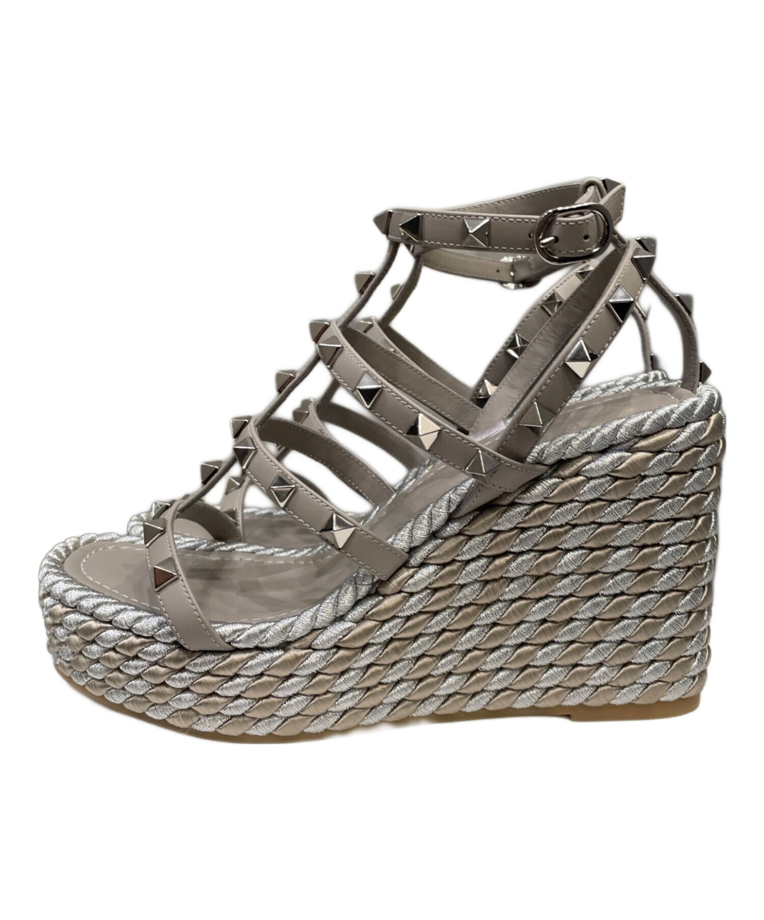 VALENTINO 35サイズ ロックスタッズ サンダル 公式通販 ヴァレンティノ 