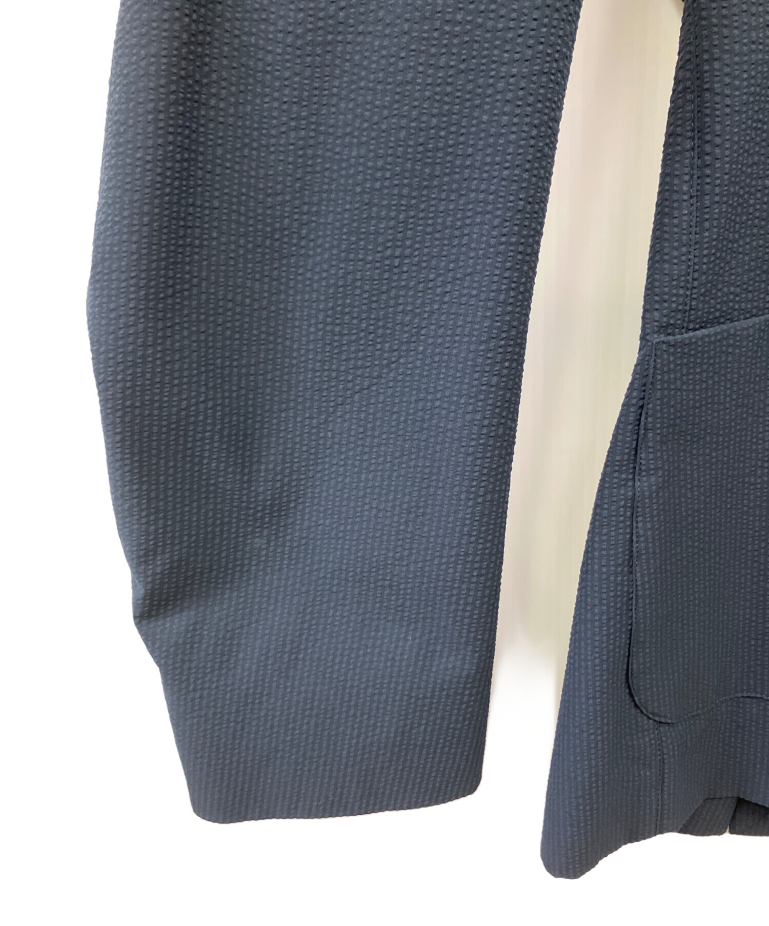 HERNOヘルノ サファリジャケット コットン ネイビー 54イタリア製