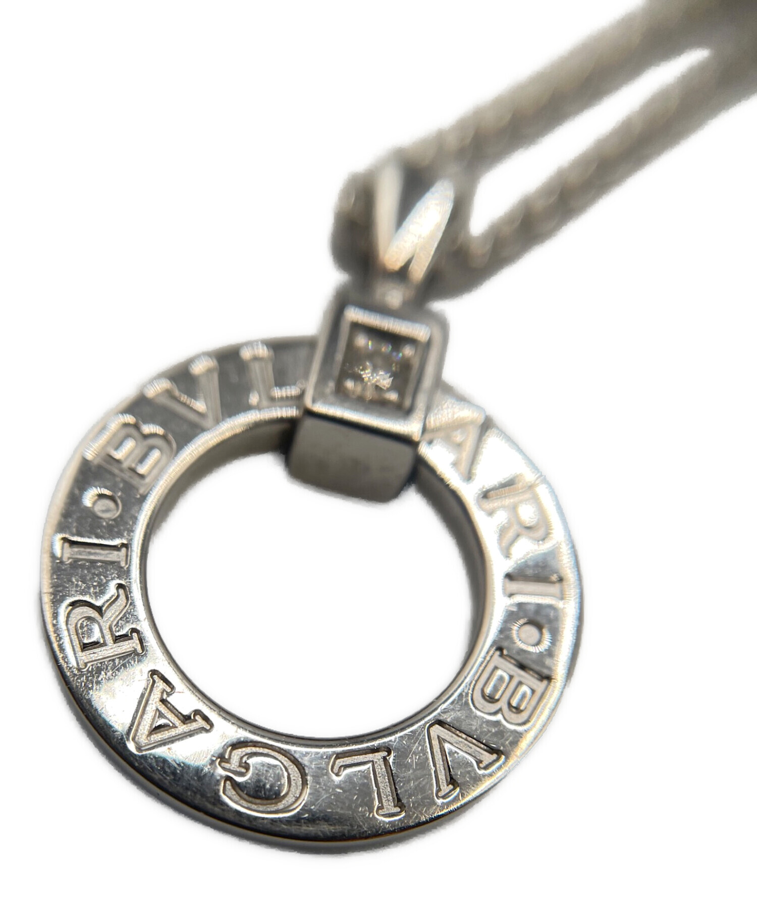 りりり　未使用　BVLGARI ブルガリ・ブルガリ　ダイヤモンドネックレス 中古・古着通販】BVLGARI (ブルガリ) ブルガリブルガリ サークル