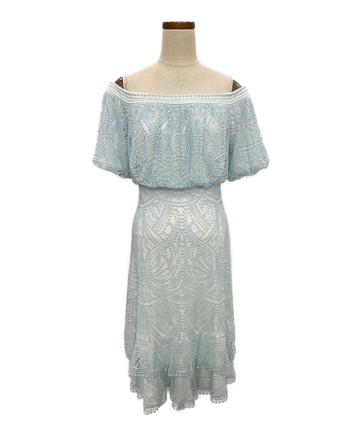 中古・古着通販】TADASHI SHOJI (タダシ ショージ) ドットパターン 
