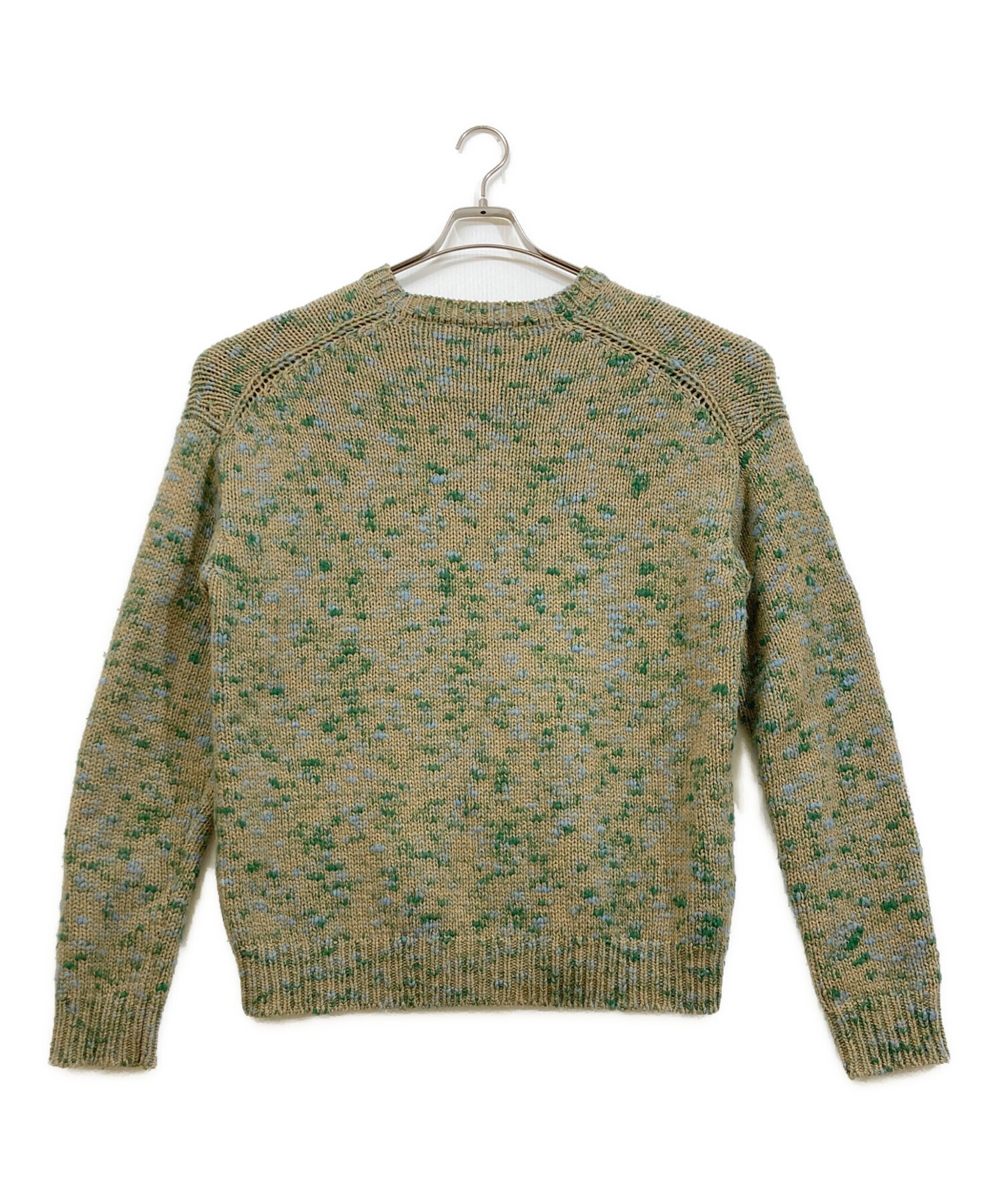 中古・古着通販】AURALEE (オーラリー) WOOL MIX COLOR SLUB YARN KNIT 