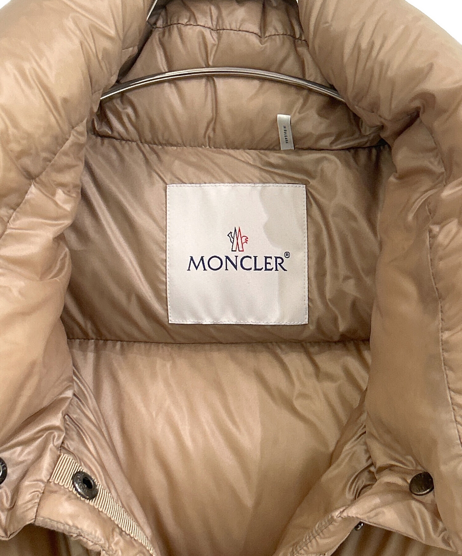 中古・古着通販】MONCLER (モンクレール) ダウンジャケット ブラウン 