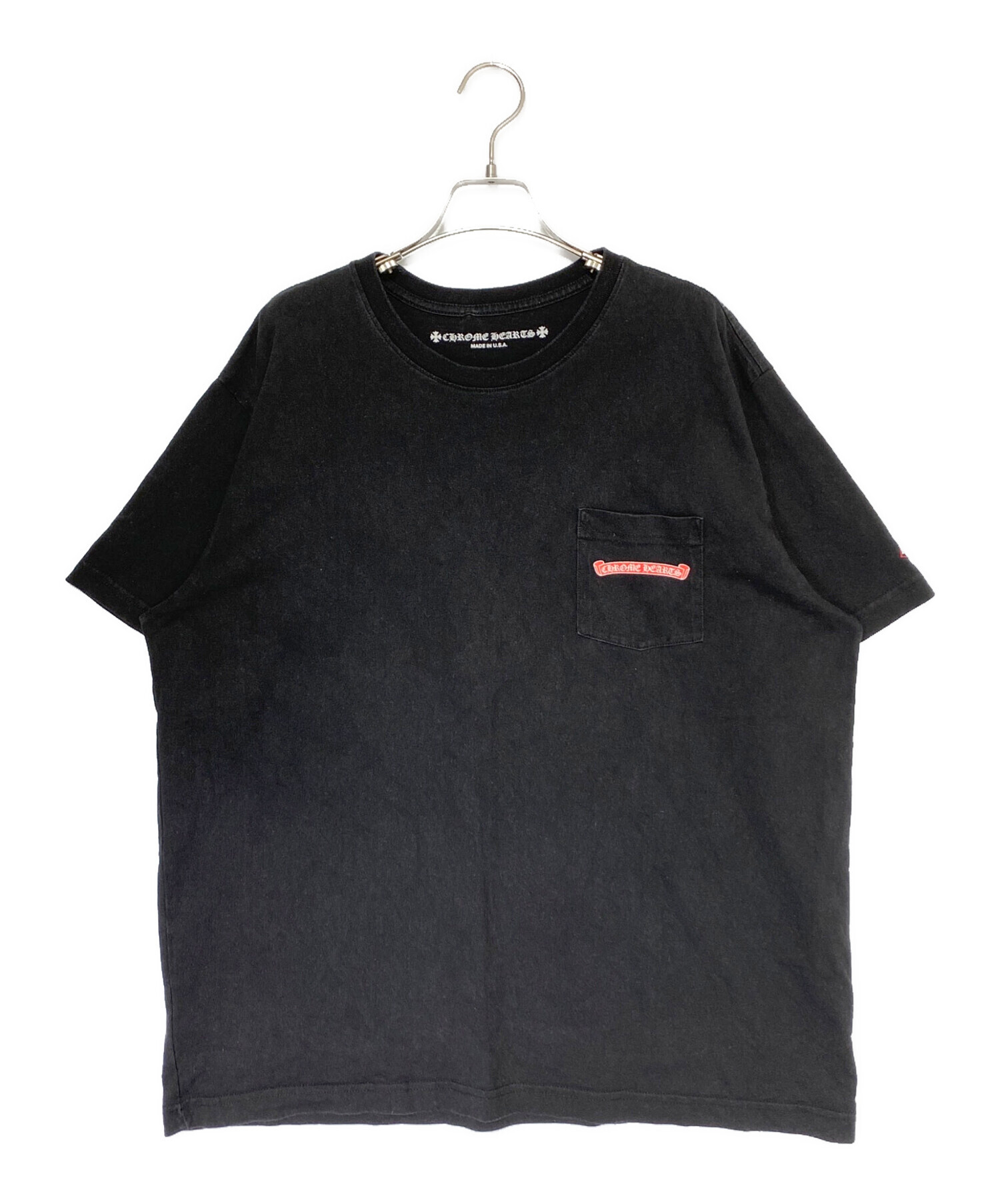 【中古】クロムハーツ CHROME HEARTS MATTY BOY PPO STAY FAST RACE TEAM Tシャツ 半袖 プリント L 黒 ブラック 中古・古着通販】CHROME HEARTS (クロムハーツ) MATTY BOY (マッティー