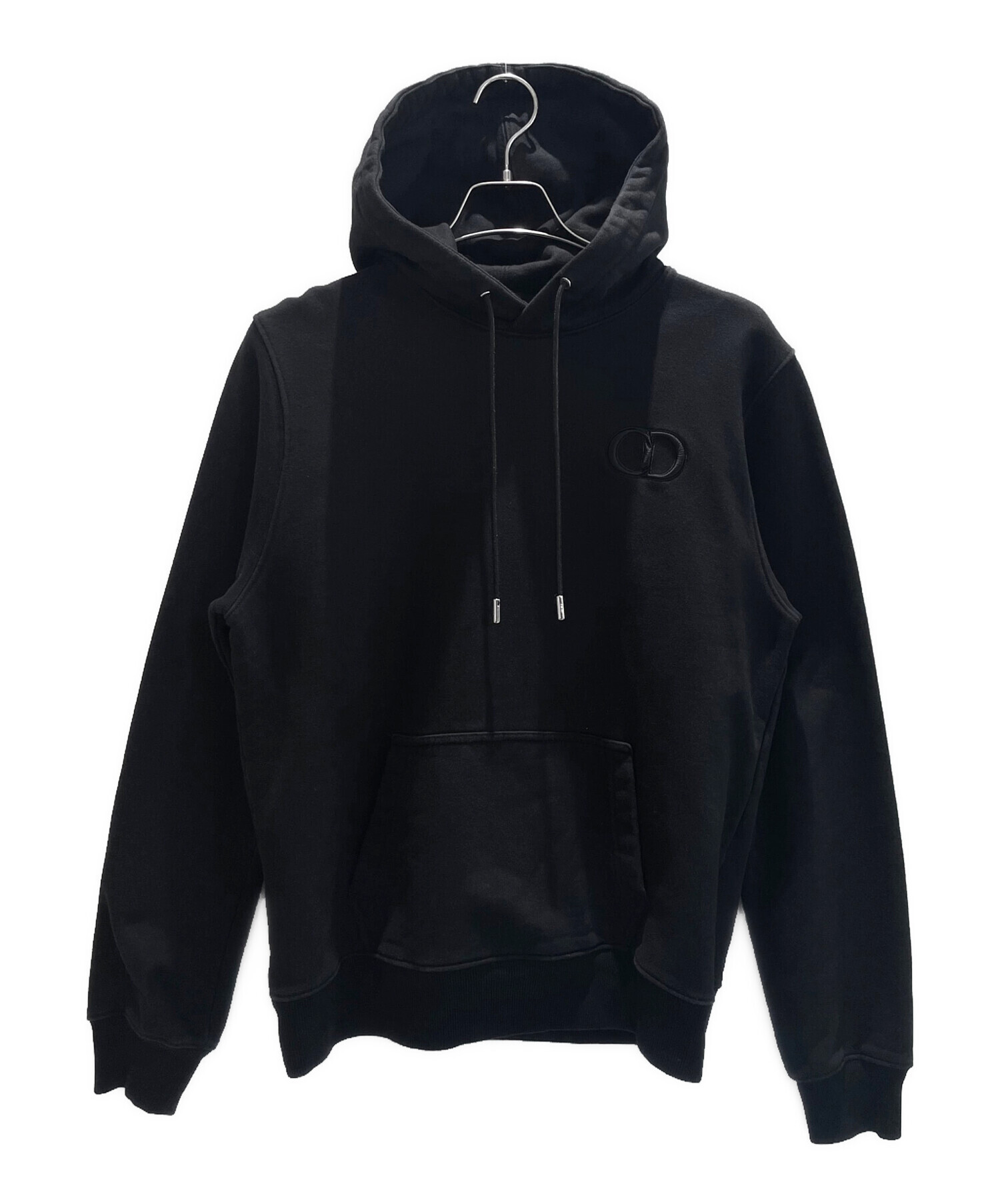 中古・古着通販】Dior (ディオール) CDエンボスロゴパーカー ブラック