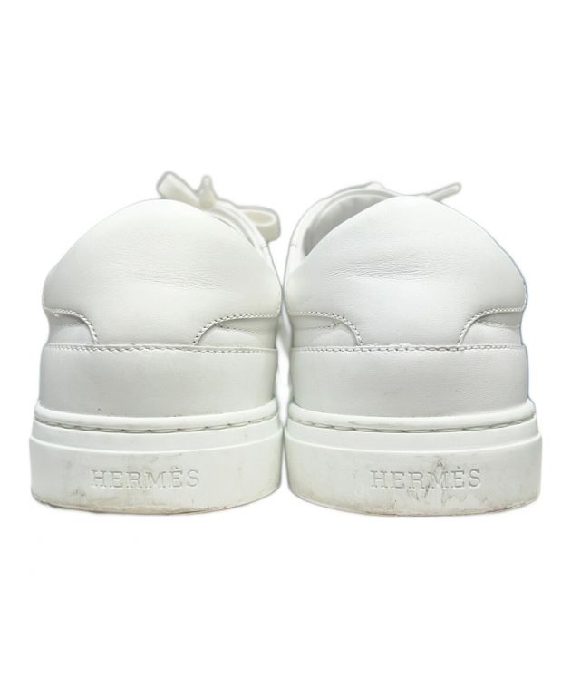 中古・古着通販】HERMES (エルメス) デイ スニーカー ホワイト サイズ