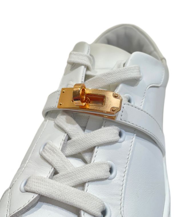 中古・古着通販】HERMES (エルメス) デイ スニーカー ホワイト サイズ