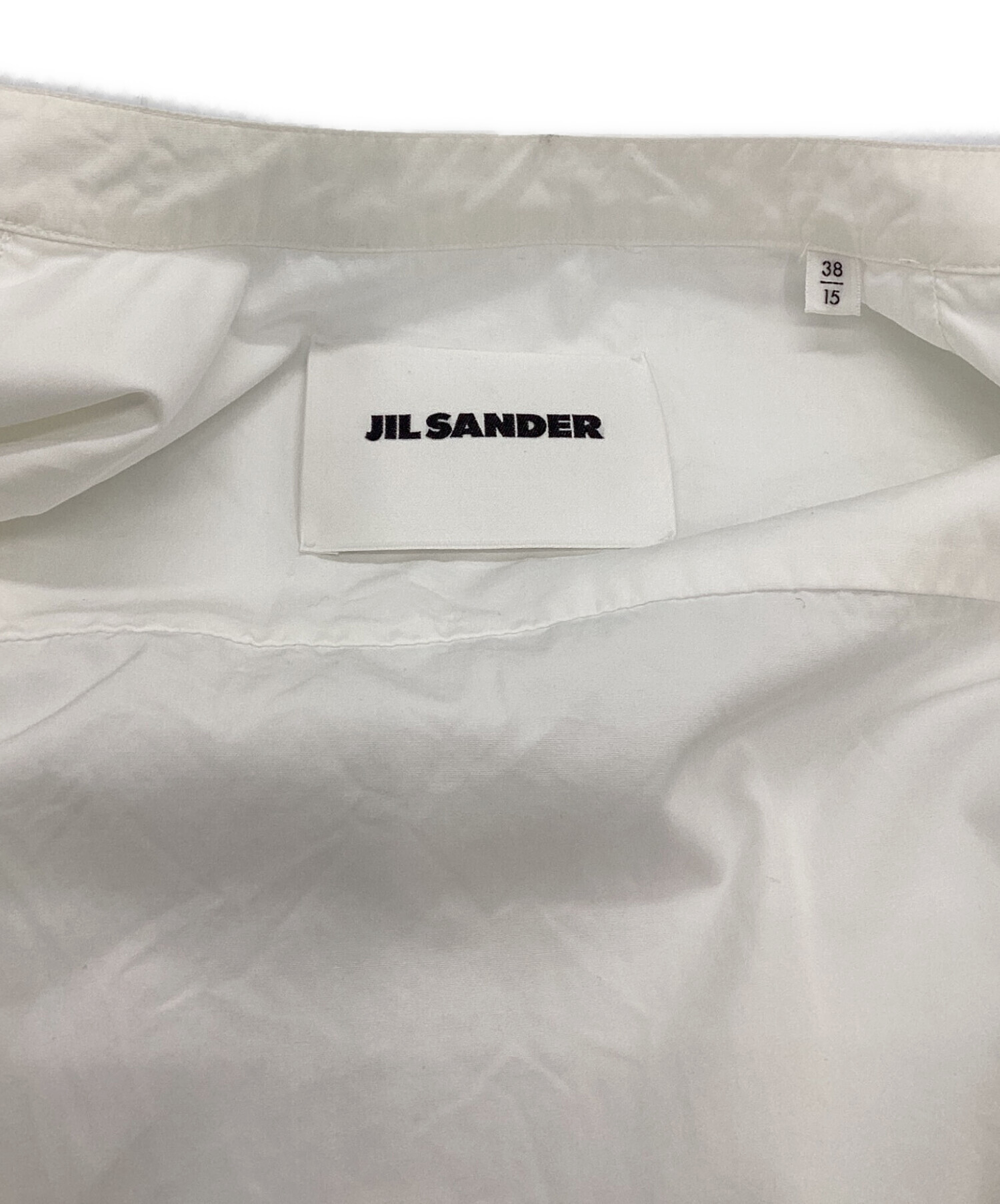 中古・古着通販】JIL SANDER (ジルサンダー) ノーカラーシャツ