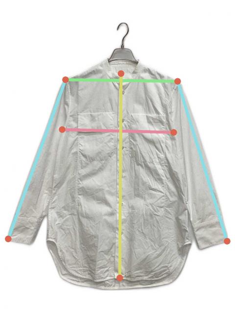 中古・古着通販】JIL SANDER (ジルサンダー) ノーカラーシャツ
