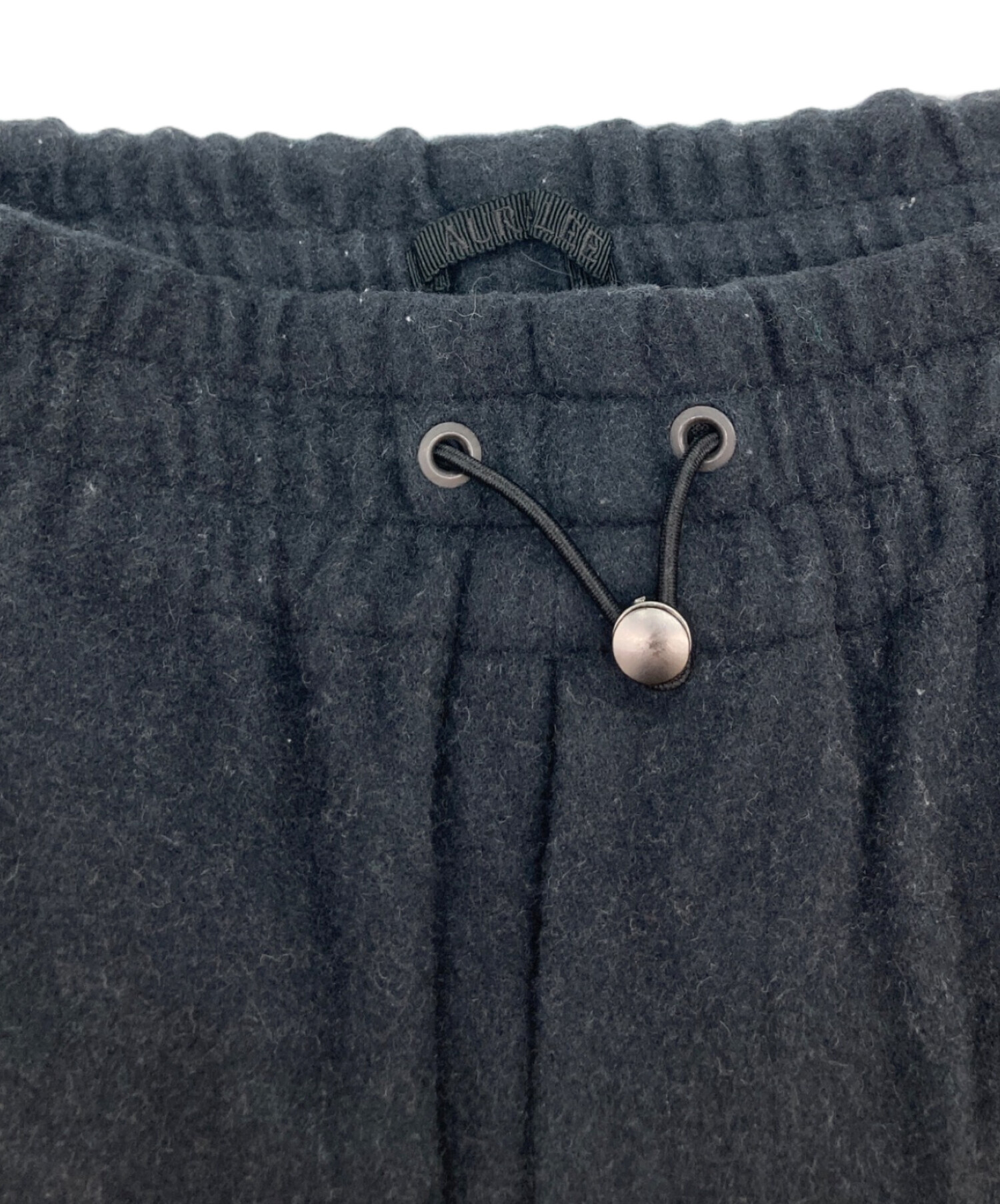 中古・古着通販】AURALEE (オーラリー) ウールパンツ ブラック サイズ