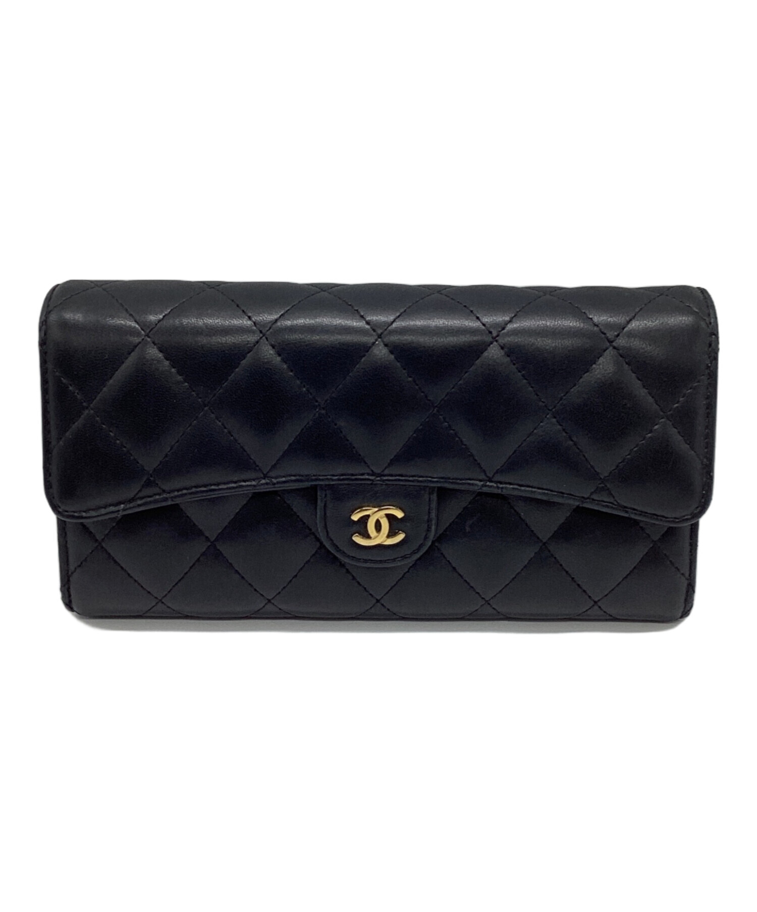 中古・古着通販】CHANEL (シャネル) マトラッセロングフラップ 