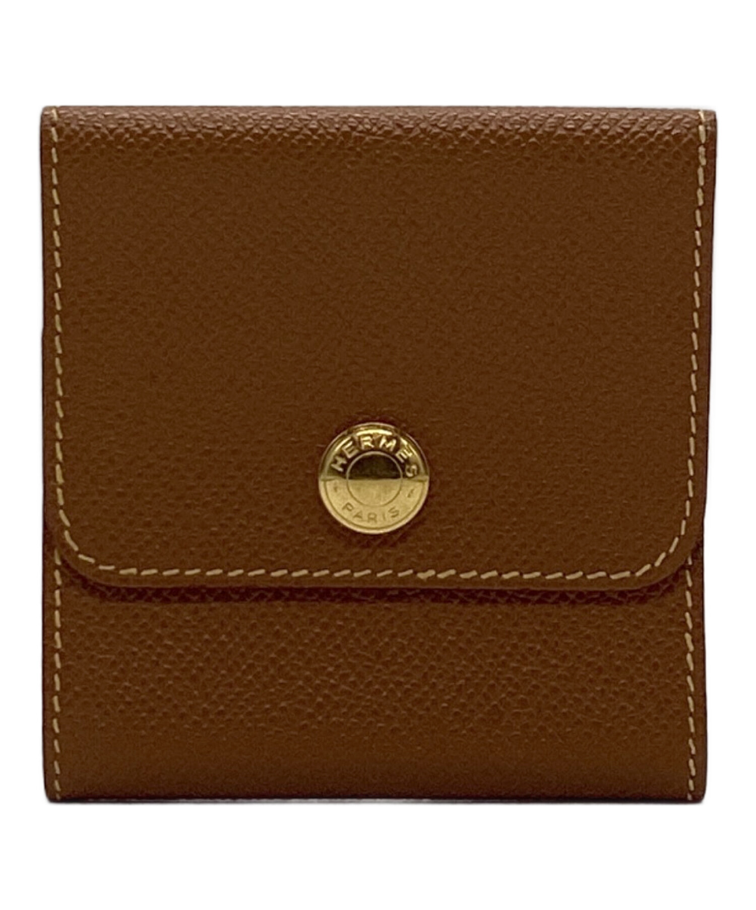 中古・古着通販】HERMES (エルメス) コインケース アラジフ ブラウン
