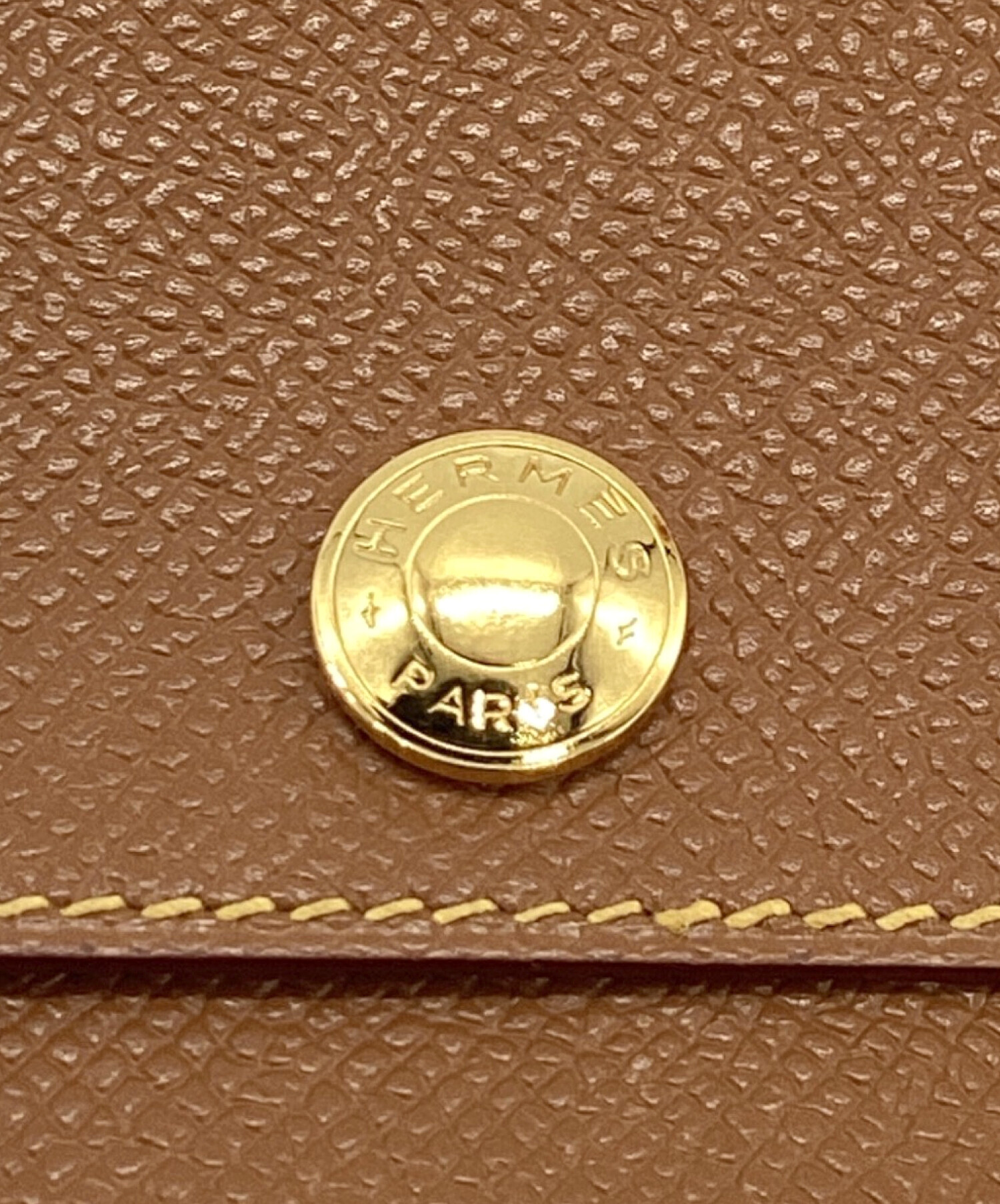 中古・古着通販】HERMES (エルメス) コインケース アラジフ ブラウン