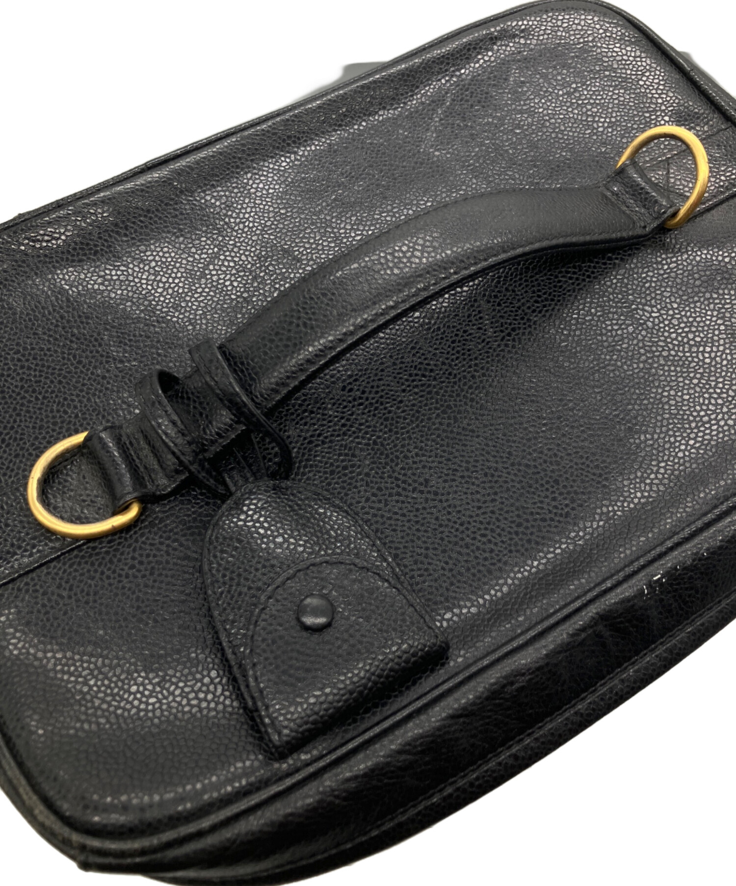 中古・古着通販】CHANEL (シャネル) バニティバッグ ブラック